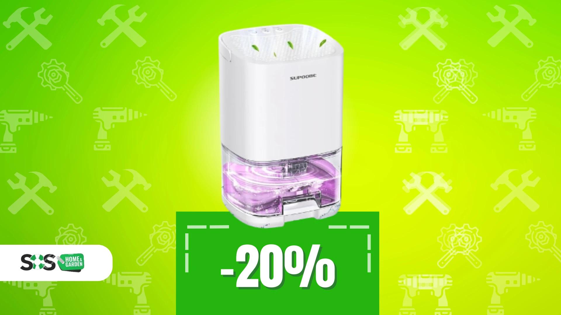 Immagine di Combatti la muffa con questo deumidificatore a soli 52€!