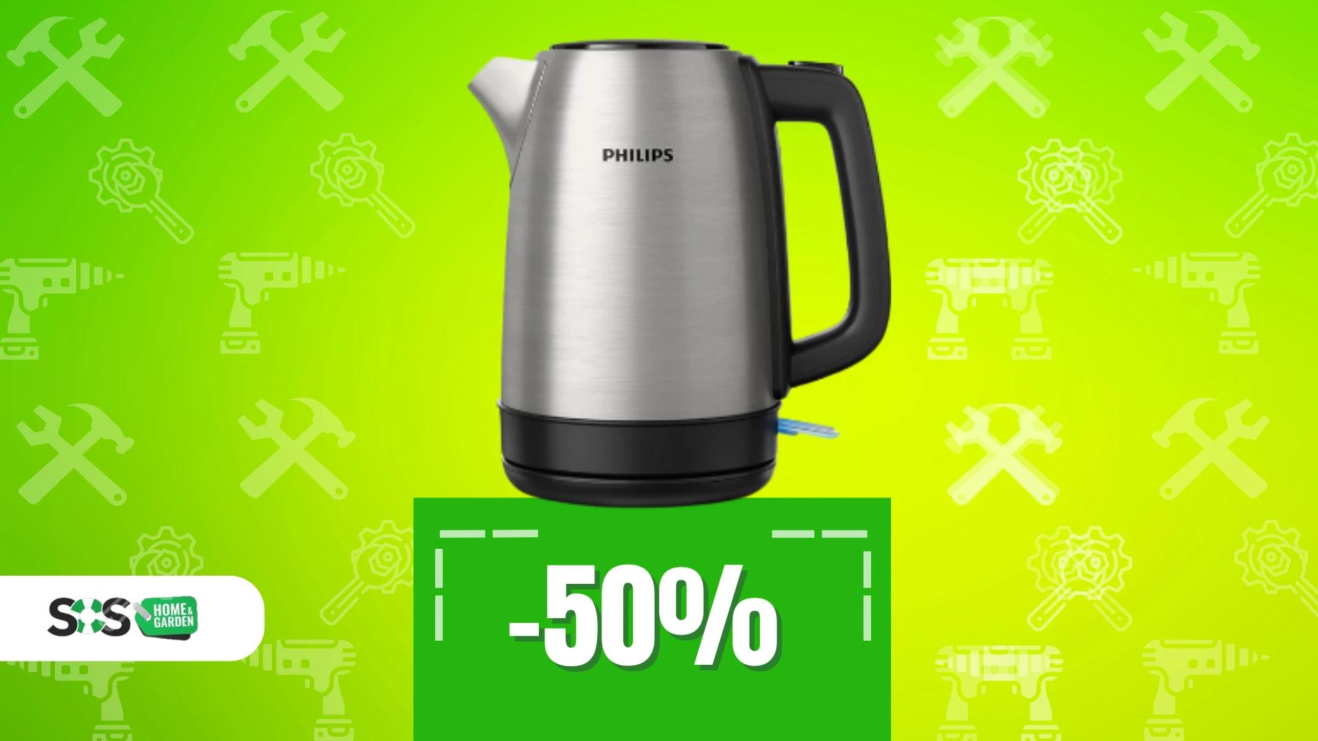 Immagine di Bollitore elettrico Philips a METÀ PREZZO: oggi solo 20€!