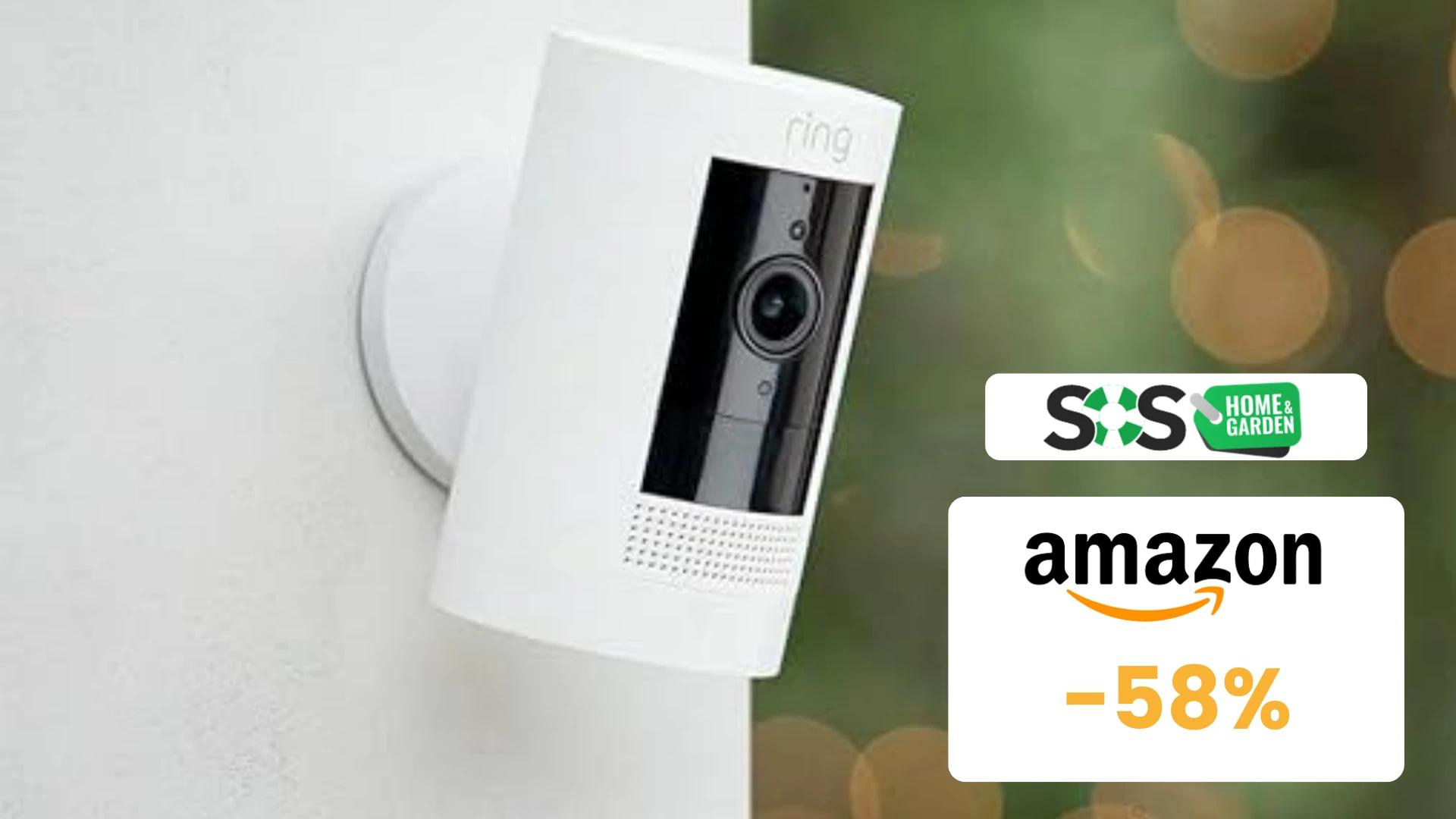 Immagine di Esclusiva Prime: set di sorveglianza Ring a soli 110€!