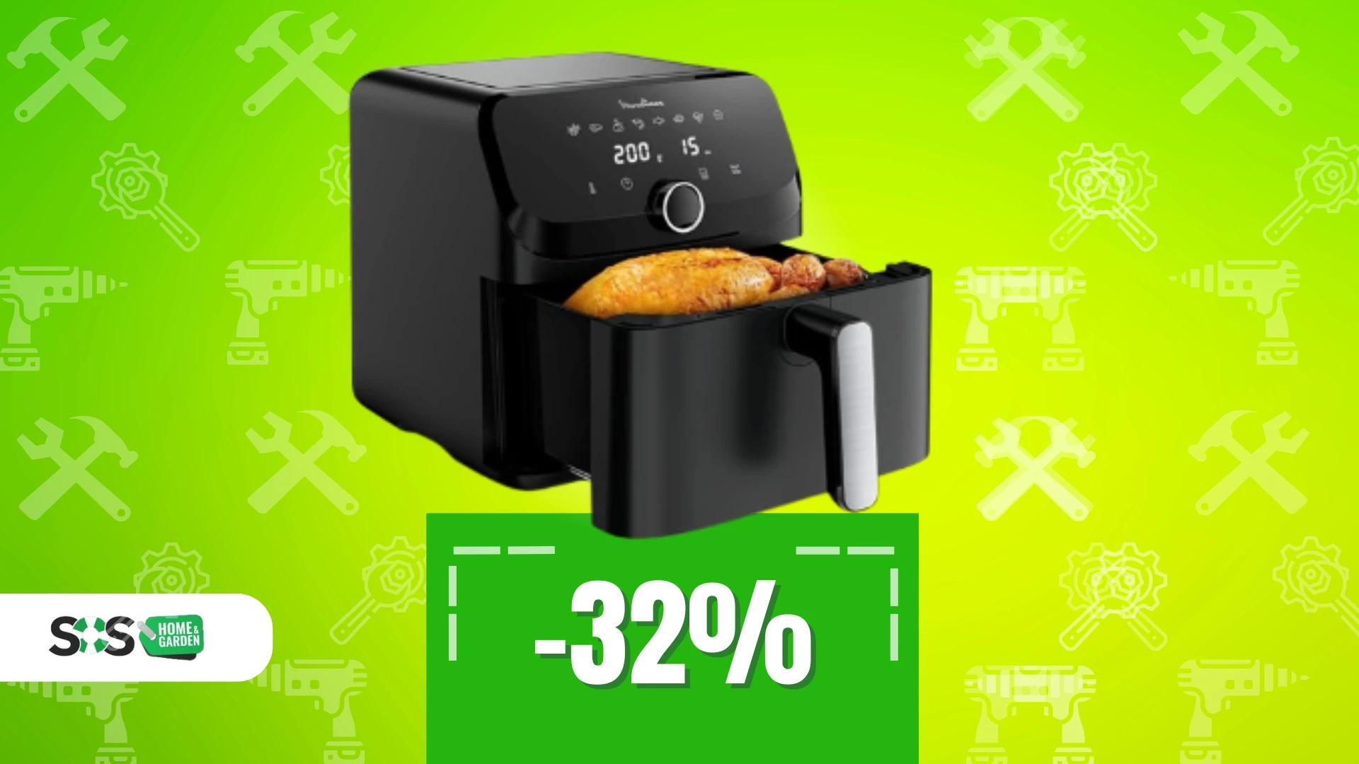 Immagine di Moulinex Easy Fry Mega: pasti sani per tutta la famiglia!