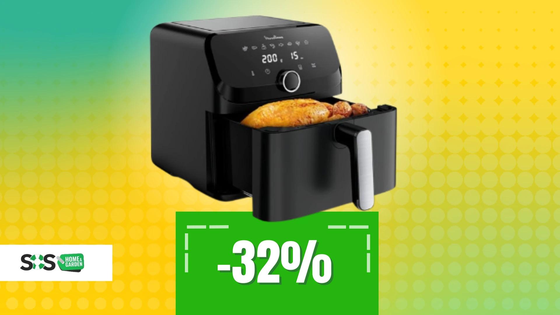 Immagine di Moulinex Easy Fry Mega: e si cucina per famiglie numerose!