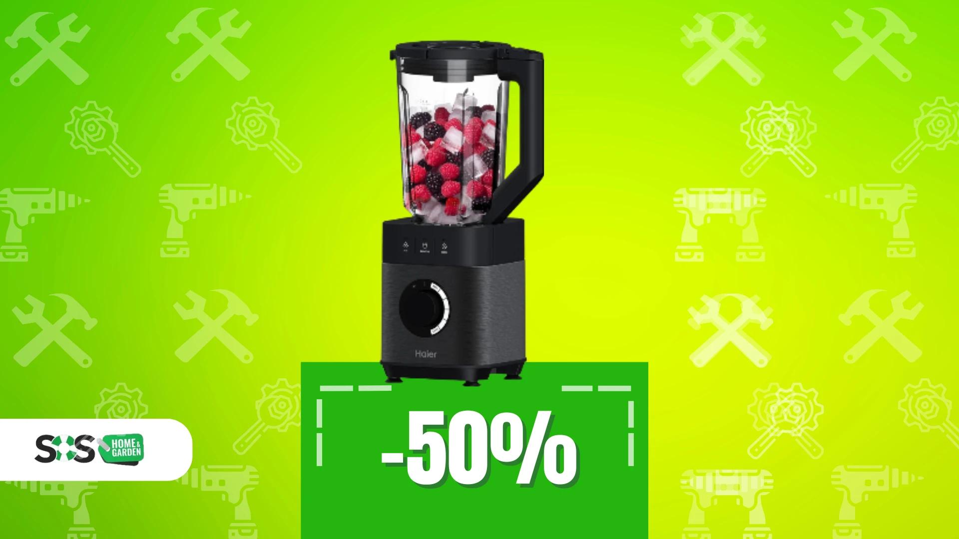 Immagine di VENDUTISSIMO su Amazon: frullatore Haier a soli 50€!