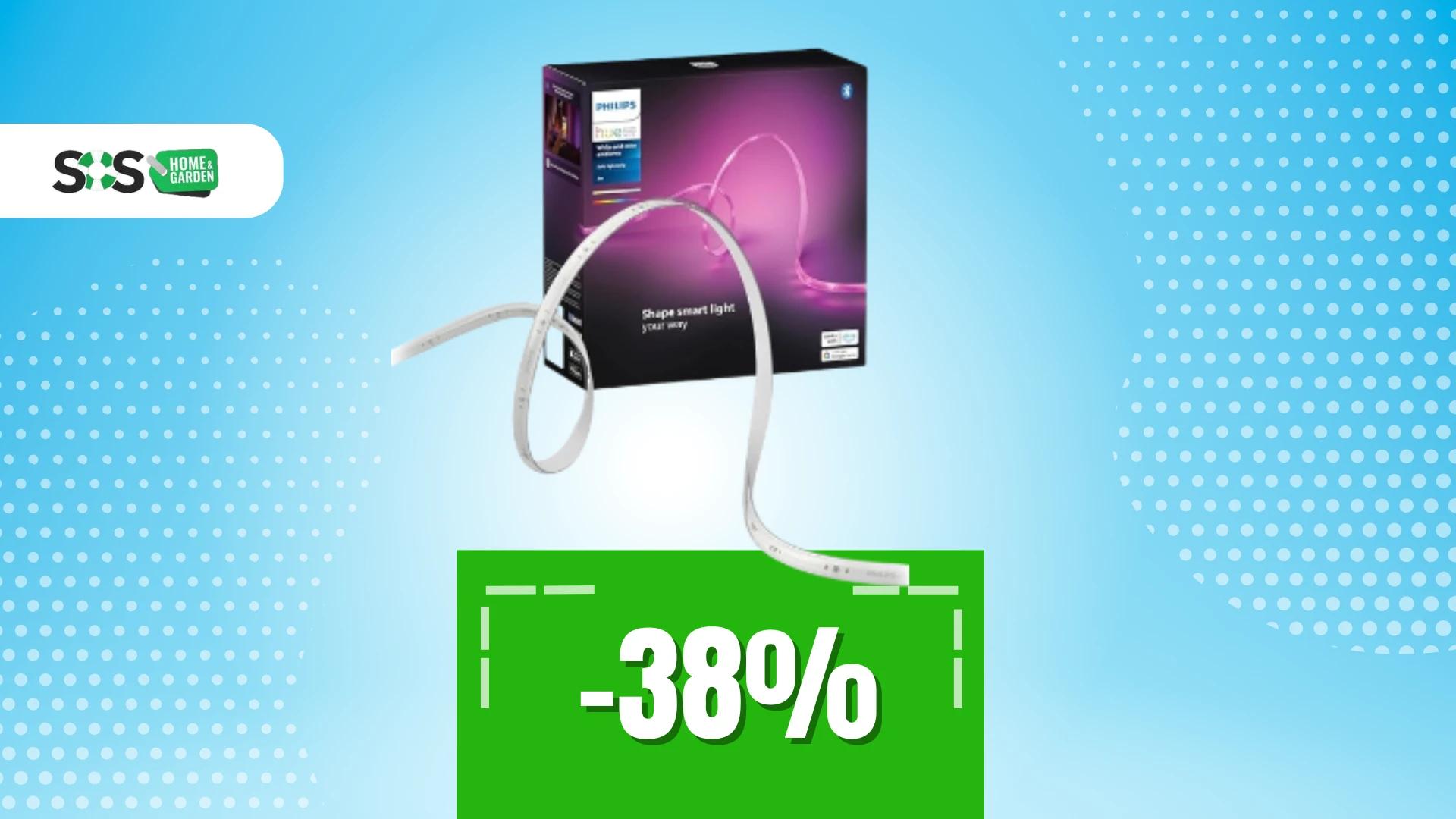 Immagine di Colori e atmosfera con la striscia LED Philips a soli 40€!