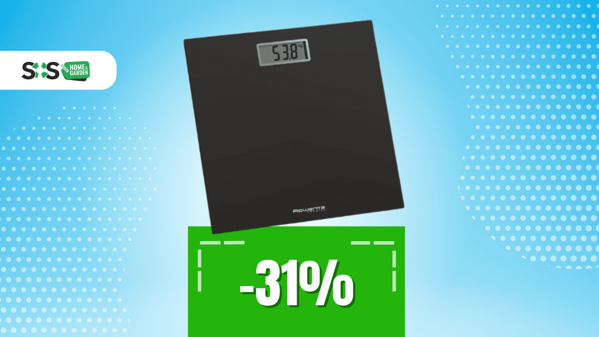 Immagine di Oggi solo 10€ per la bilancia pesapersone Rowenta!