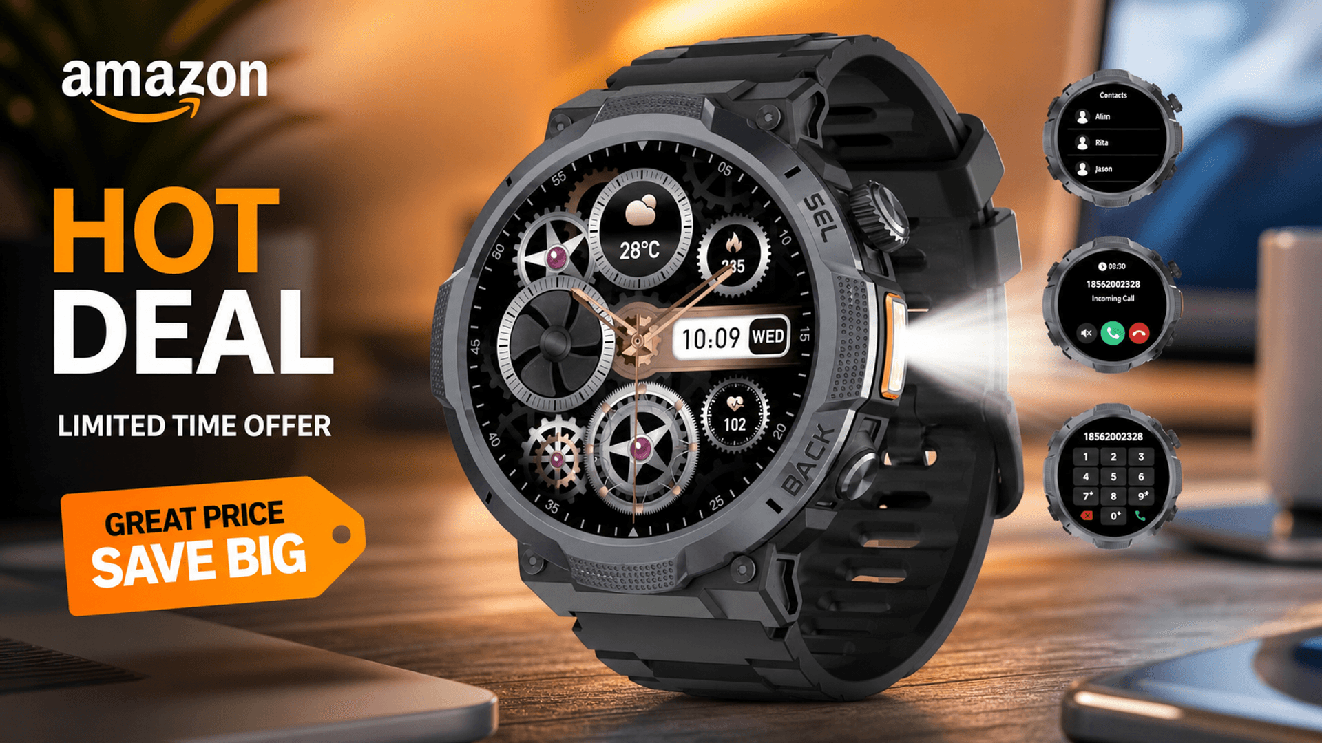 Immagine di La cassa bluetooth portatile TIMU crolla a 35,99€: sconto 72%