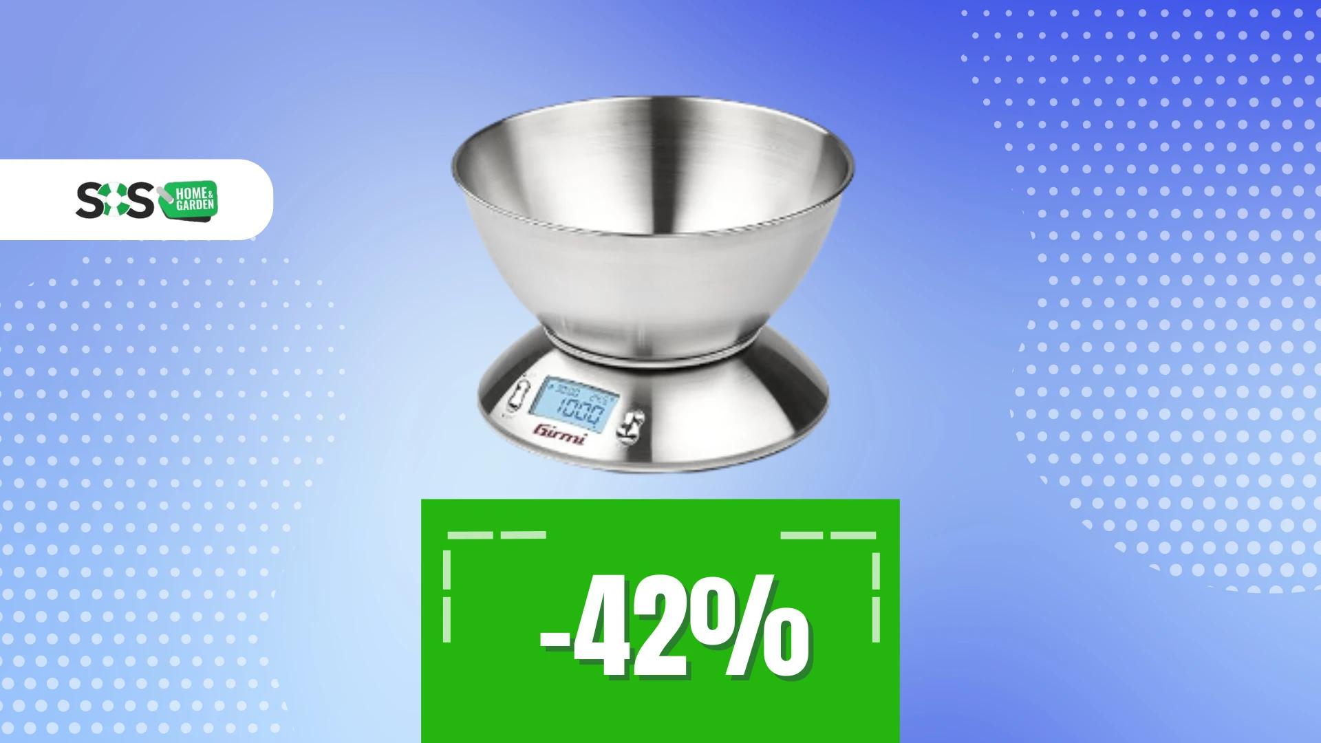 Immagine di Precisione al grammo con la bilancia da cucina Girmi a 19€!