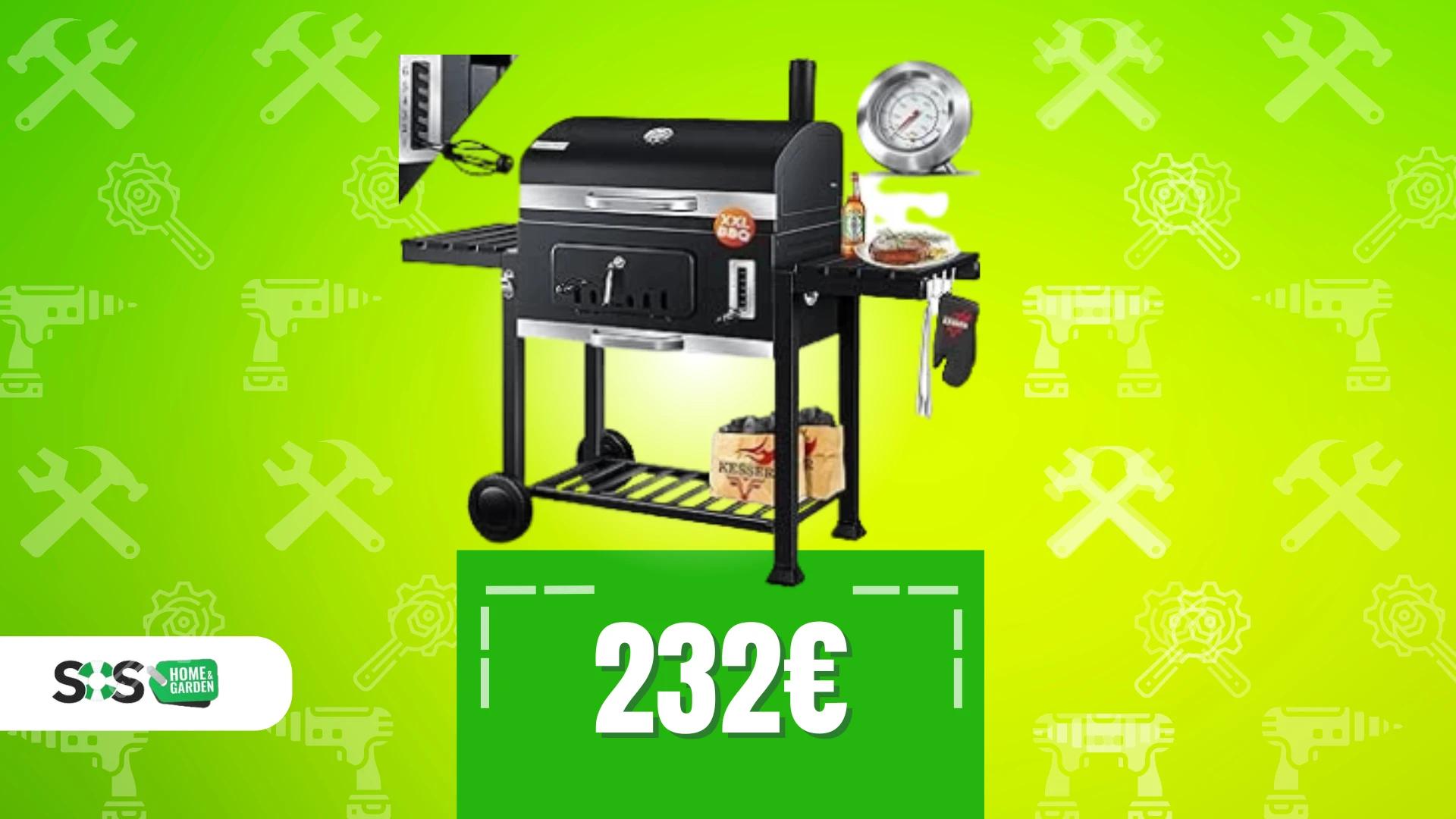 Immagine di Grigliate indimenticabili con questo barbecue a 232€!