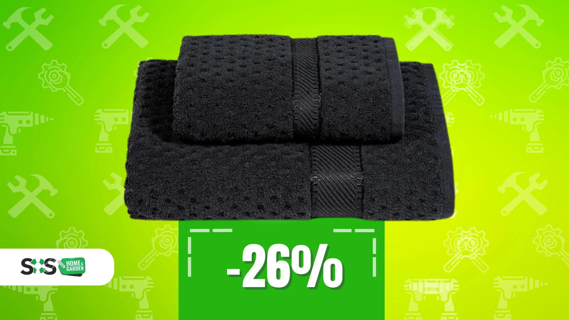 Immagine di Set di asciugamani Caleffi a solo 13€: morbidezza e stile!
