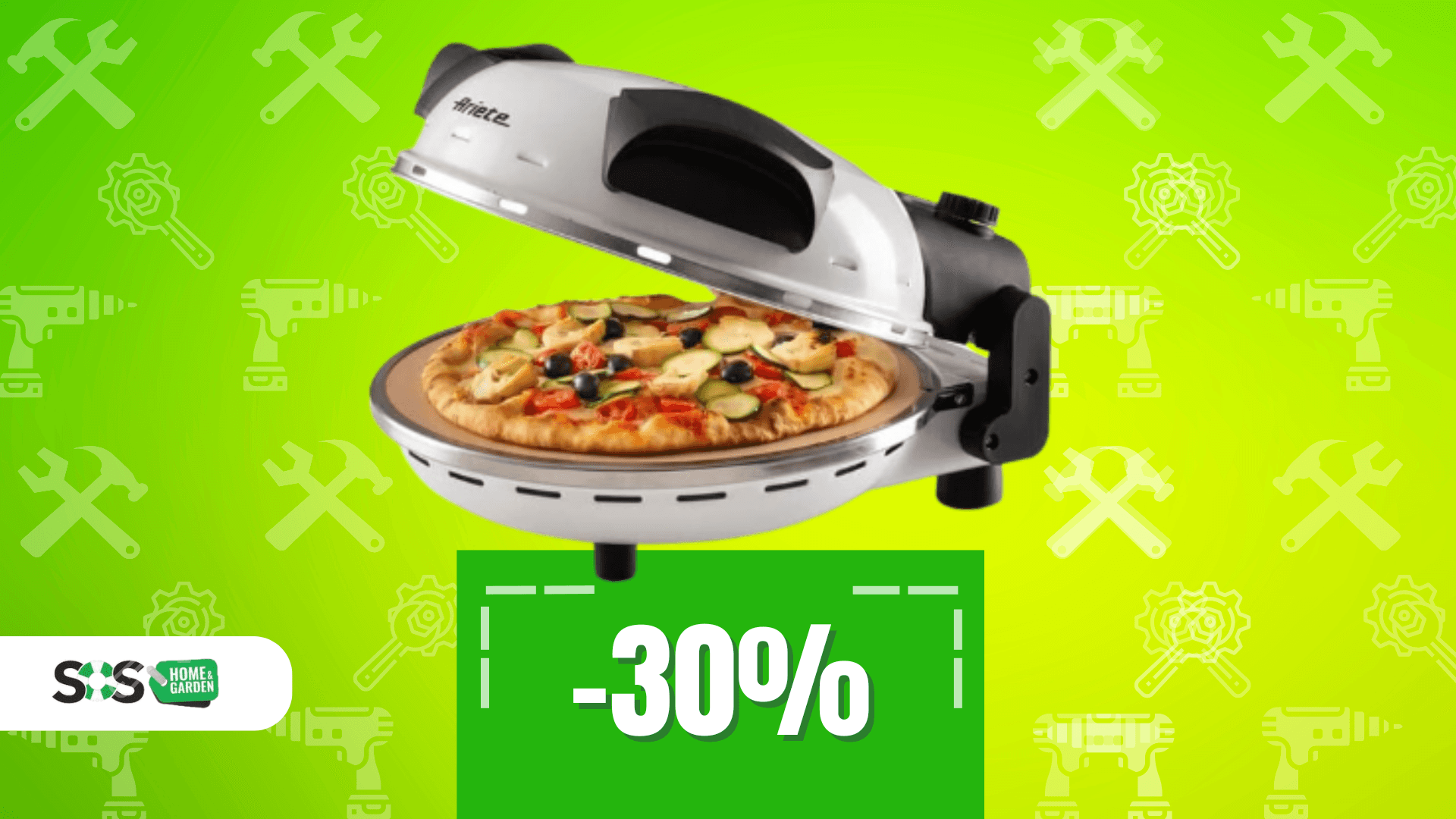 Immagine di Pizza perfetta in 4 minuti con il forno Ariete a soli 77€!