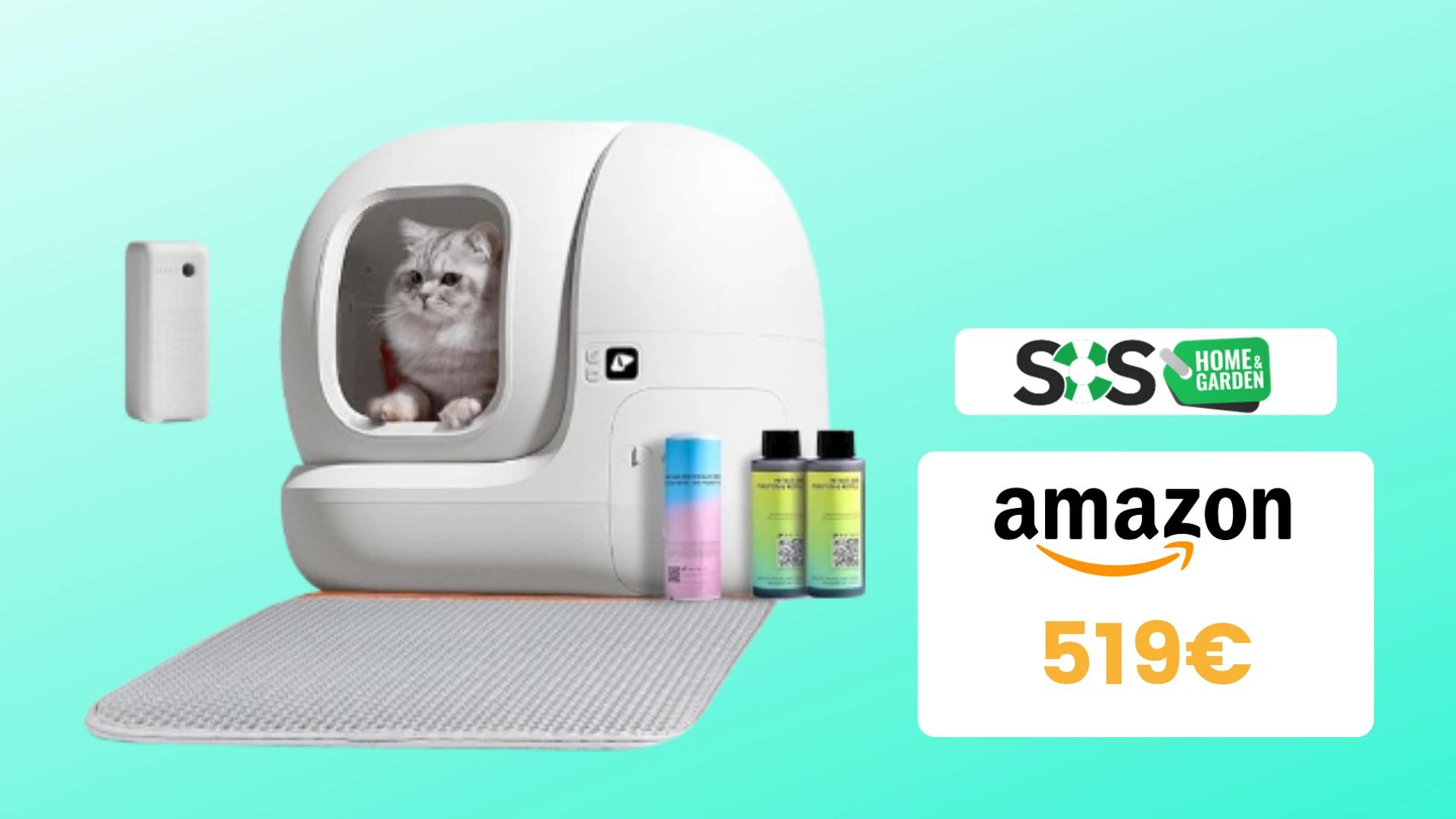 Immagine di Lettiera autopulente a 519€: igiene TOP per i vostri gatti!