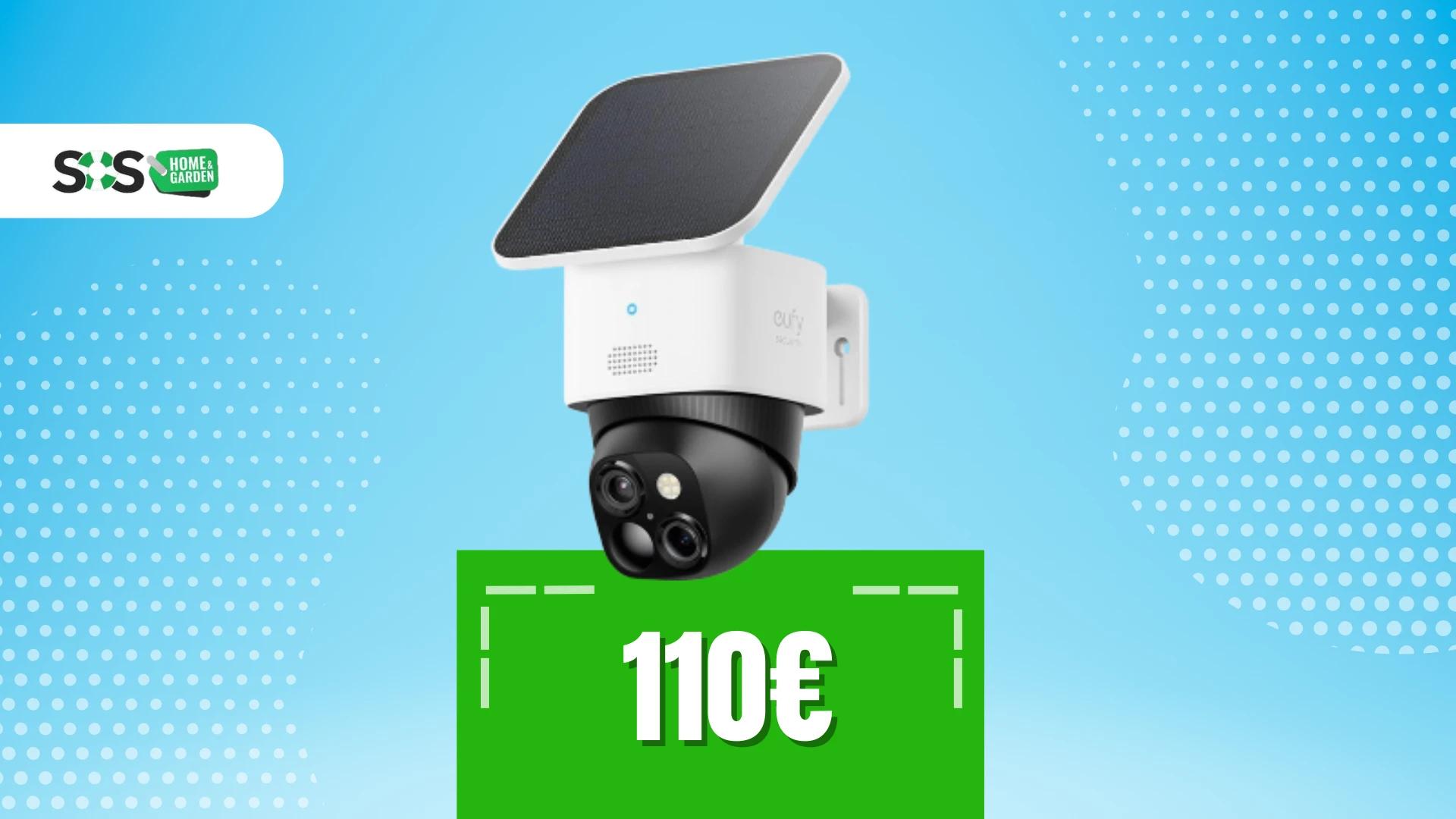 Immagine di Telecamera a 3K con pannello solare: perché accontentarsi?