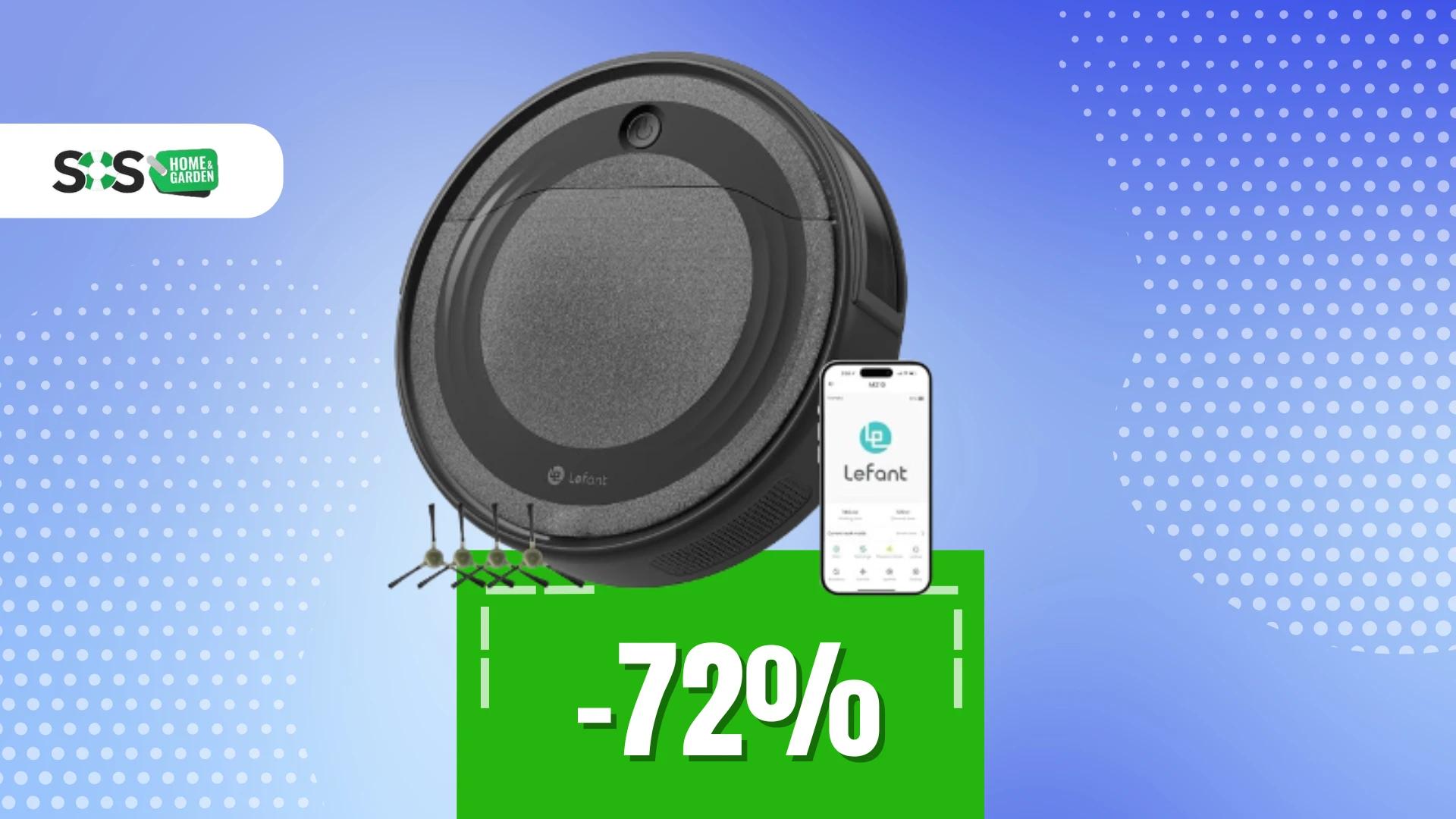 Immagine di Pulizia smart a soli 100€: Lefant con super sconto del 72%!