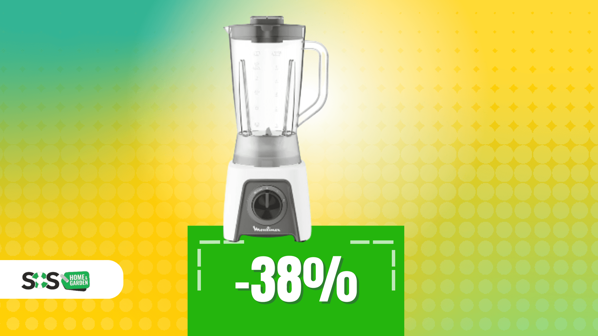 Immagine di Moulinex Blendeo +: frullatore multifunzione a soli 31€!