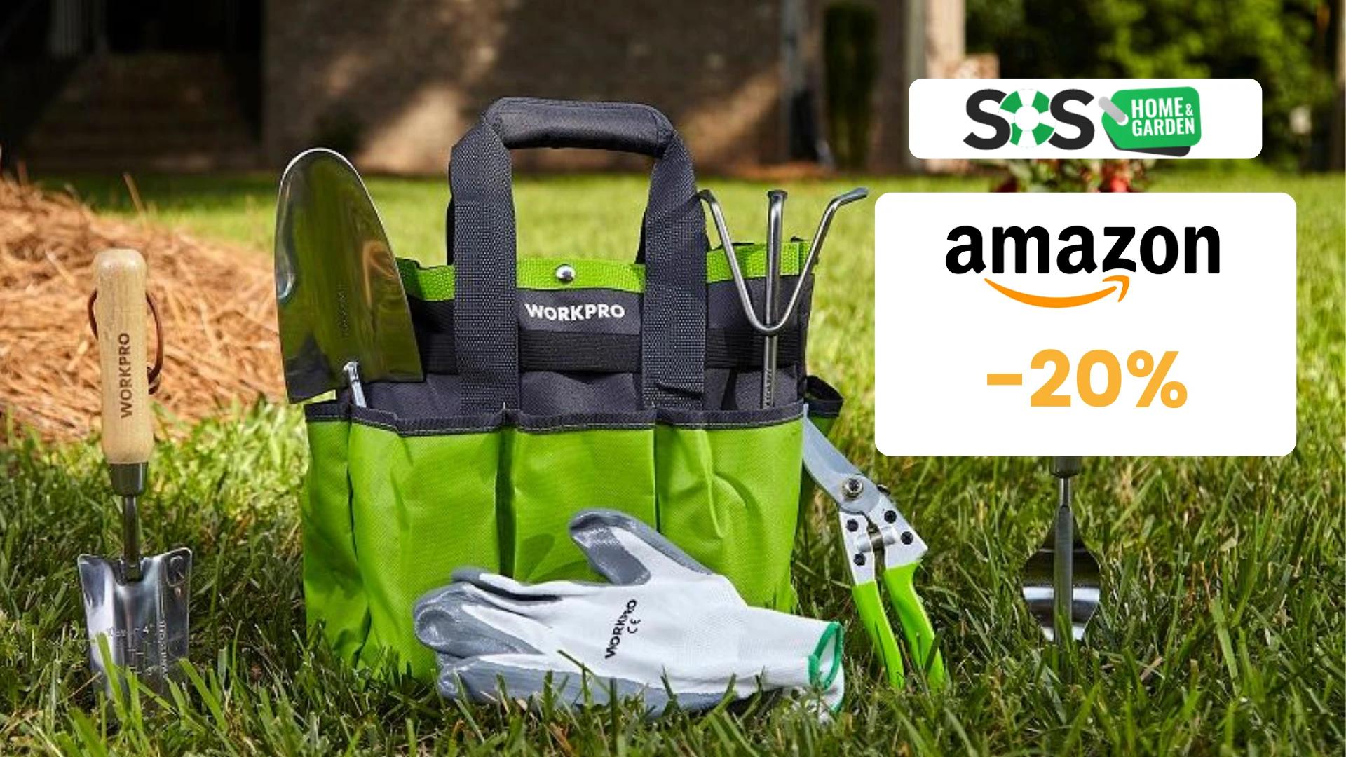 Immagine di Giardino perfetto con questo set da 8 attrezzi a 40€!