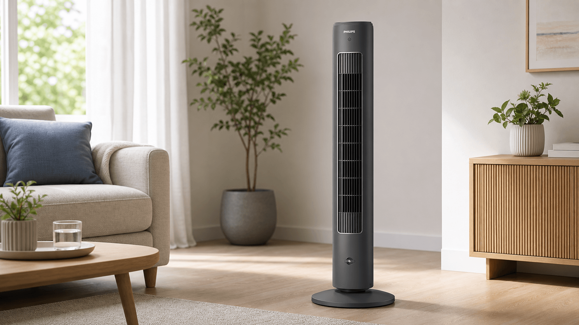 Immagine di Philips Serie 5000 Torre ventilatore CX5535/11 al minimo: -30% ora