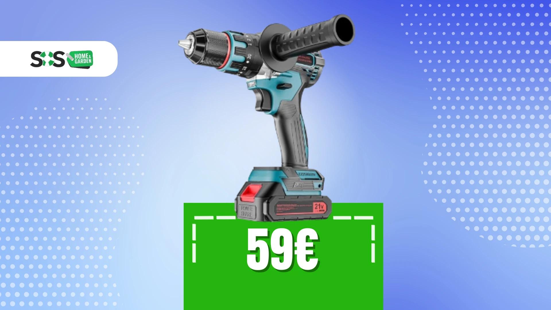 Immagine di Un trapano avvitatore potente e preciso per ogni progetto!