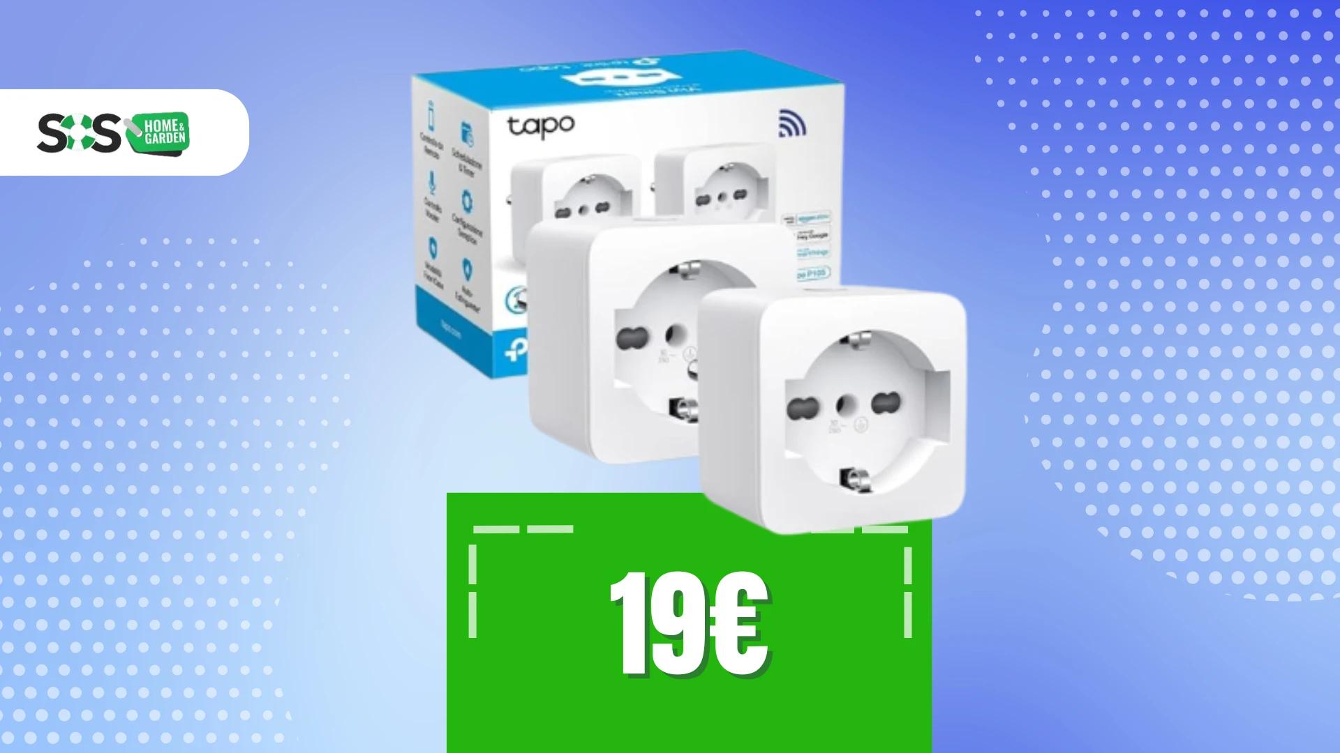 Immagine di 2x1 a 19€: perché una presa smart Tapo non basta mai!