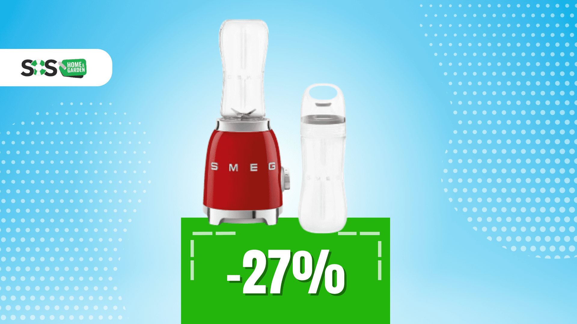 Immagine di Frullatore Smeg a soli 94€ per uno stile di vita sano!