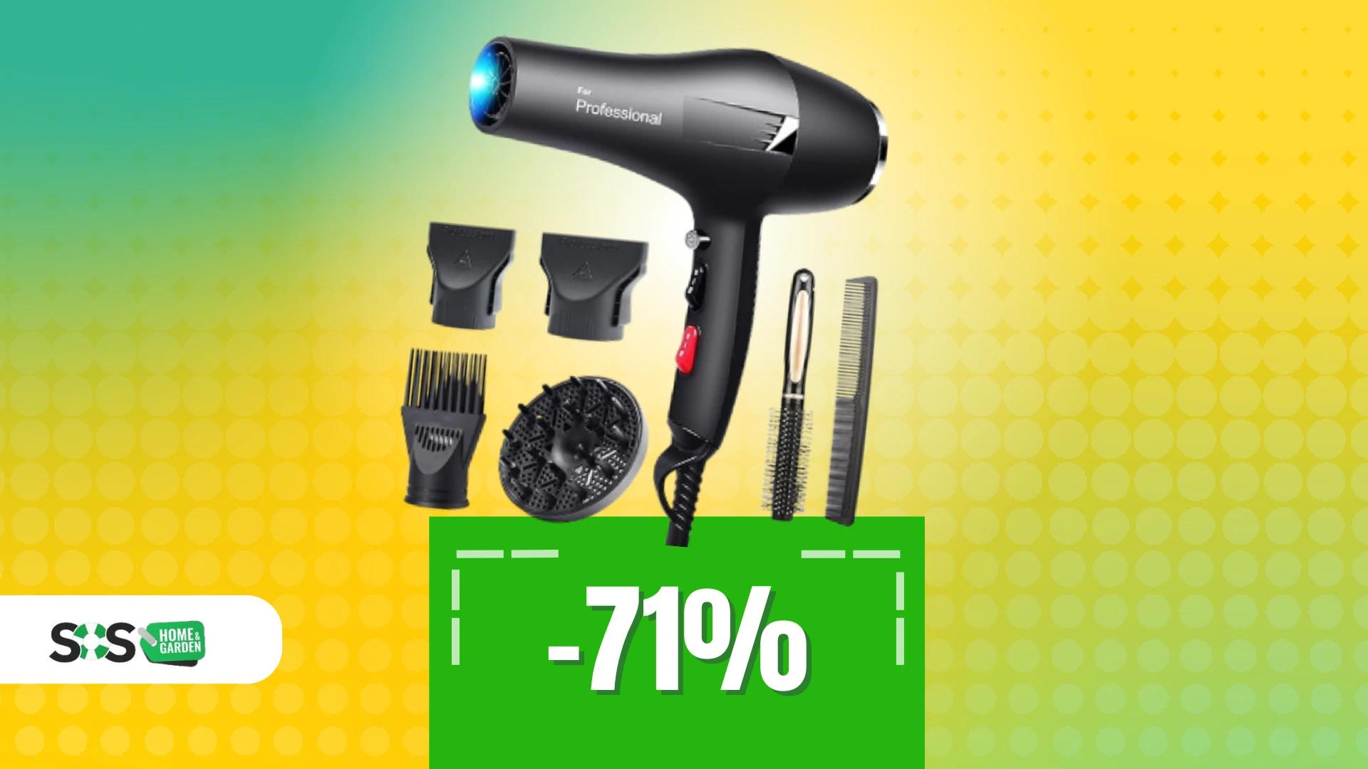 Immagine di Phon Faszin a 40€: addio crespo, evviva capelli perfetti!