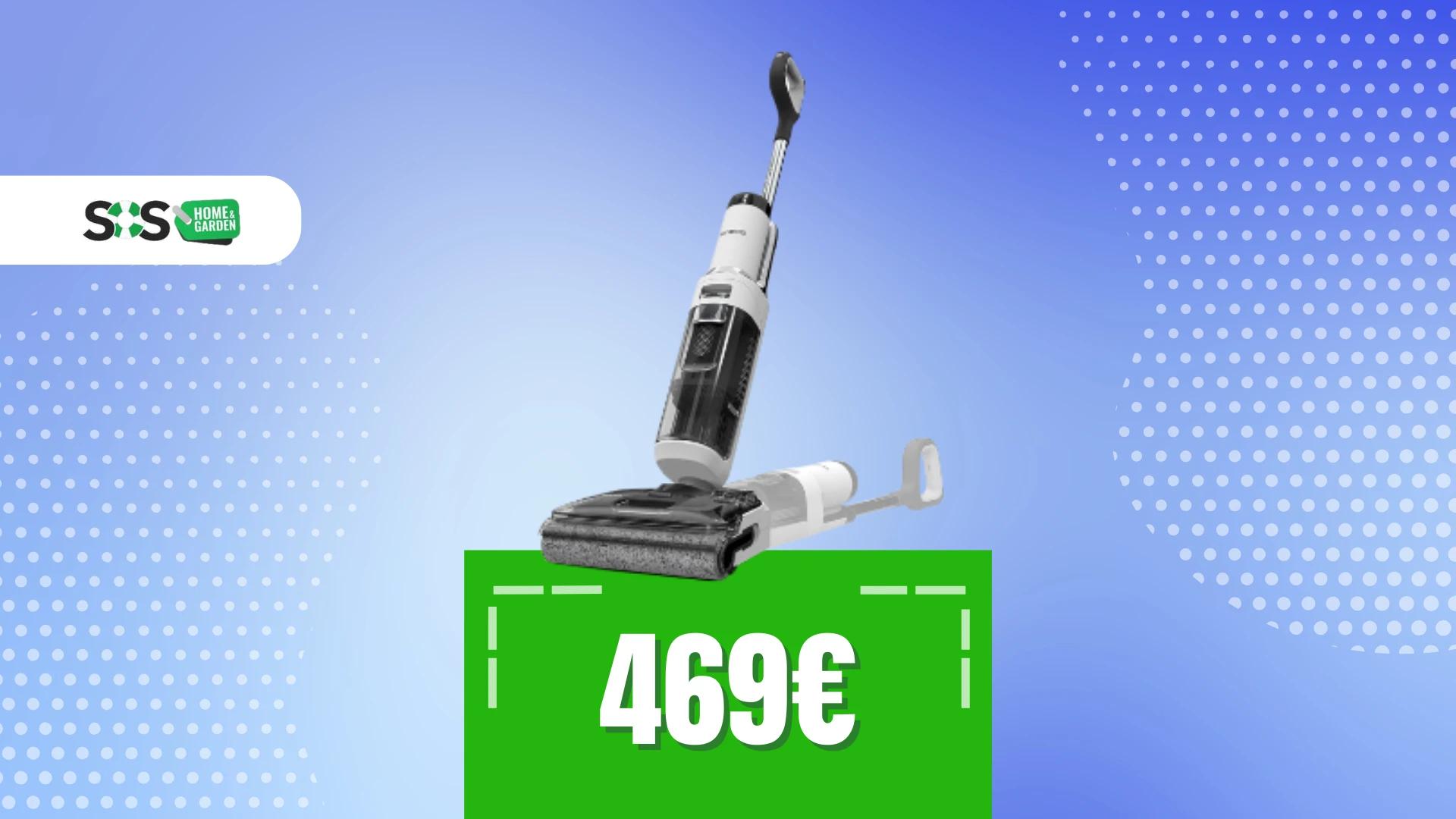 Immagine di Tineco Floor One Stretch S6 a 469€ con COUPON di 130€!