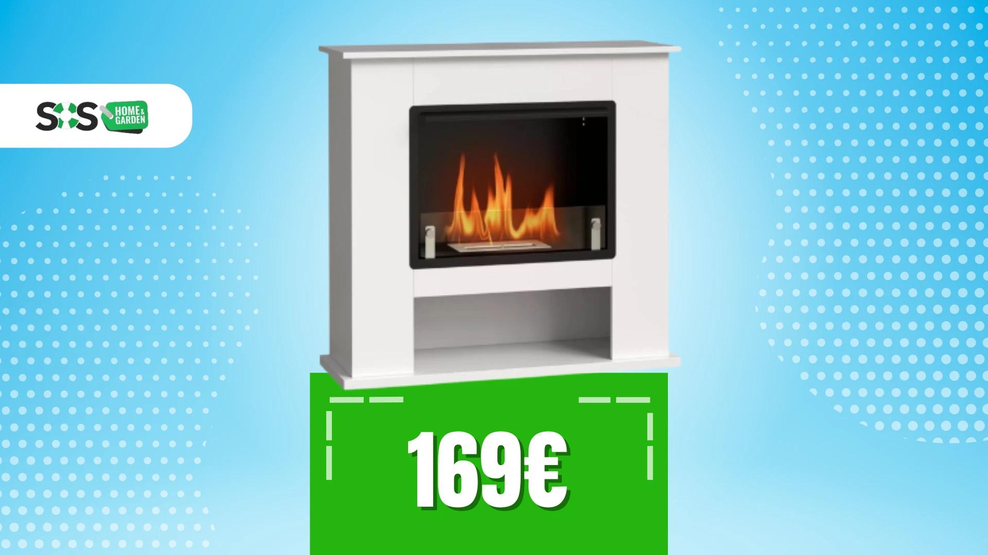 Immagine di Camino a bioetanolo a solo 169€: elegante e sicuro!