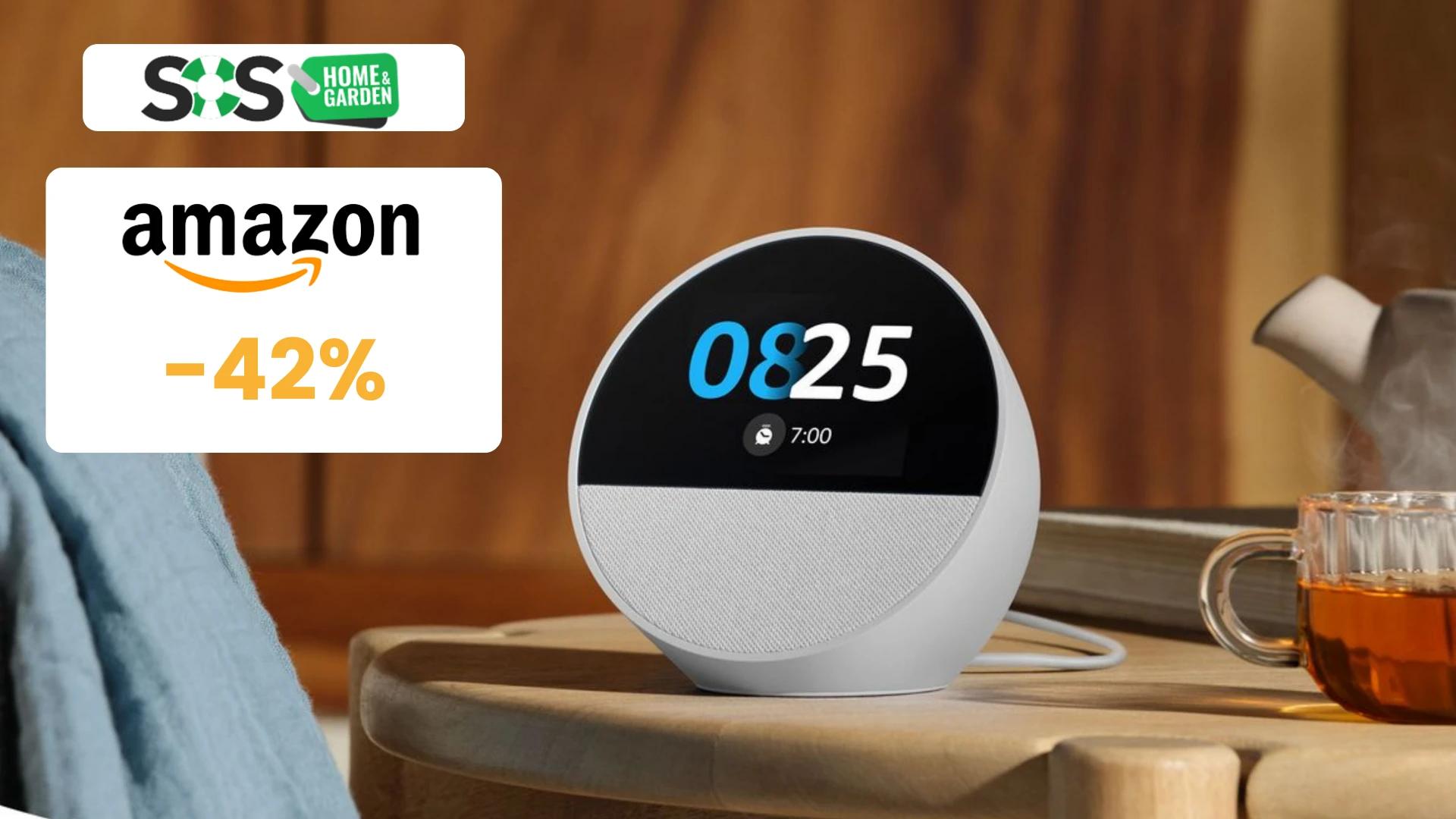 Immagine di Offerta esclusiva Prime: Amazon Echo Spot 2024 a 55€!