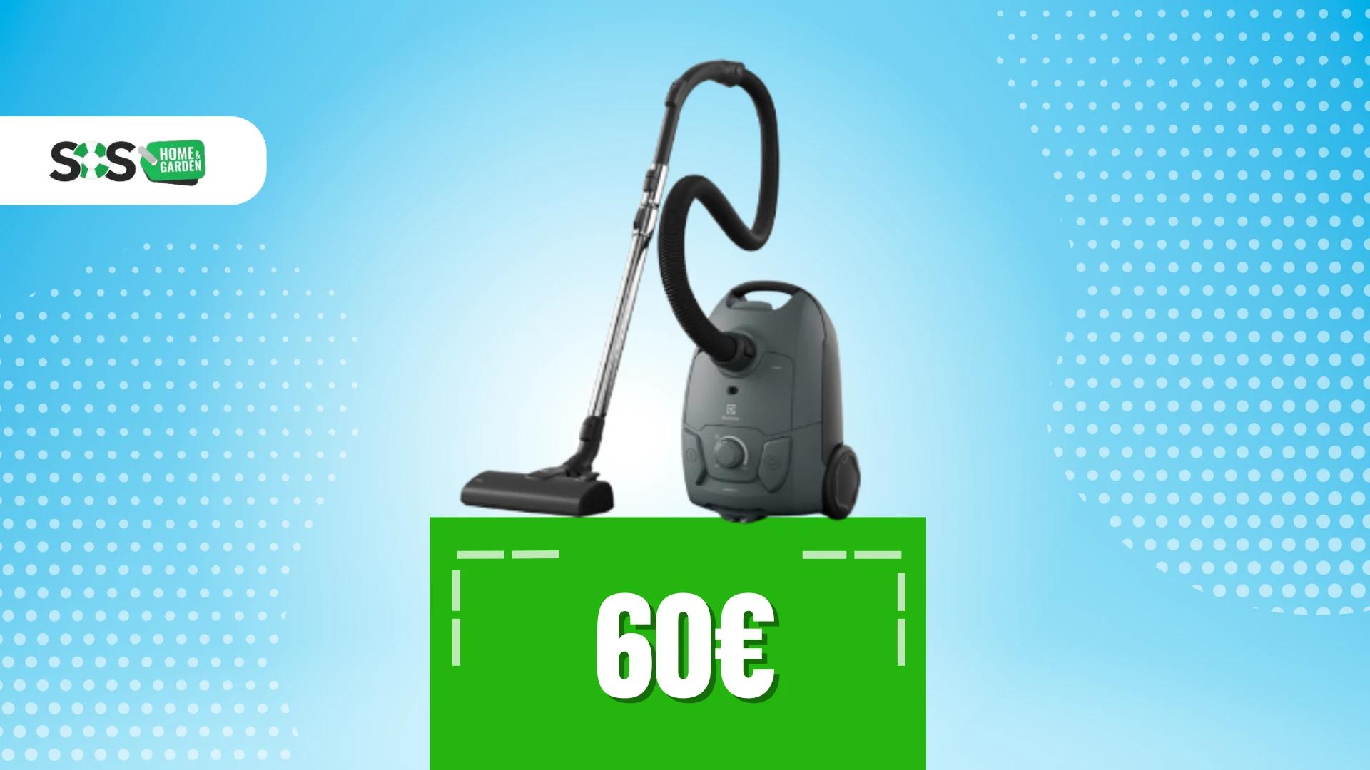 Immagine di OFFERTA a TEMPO: aspirapolvere con sacco Electrolux a 60€!