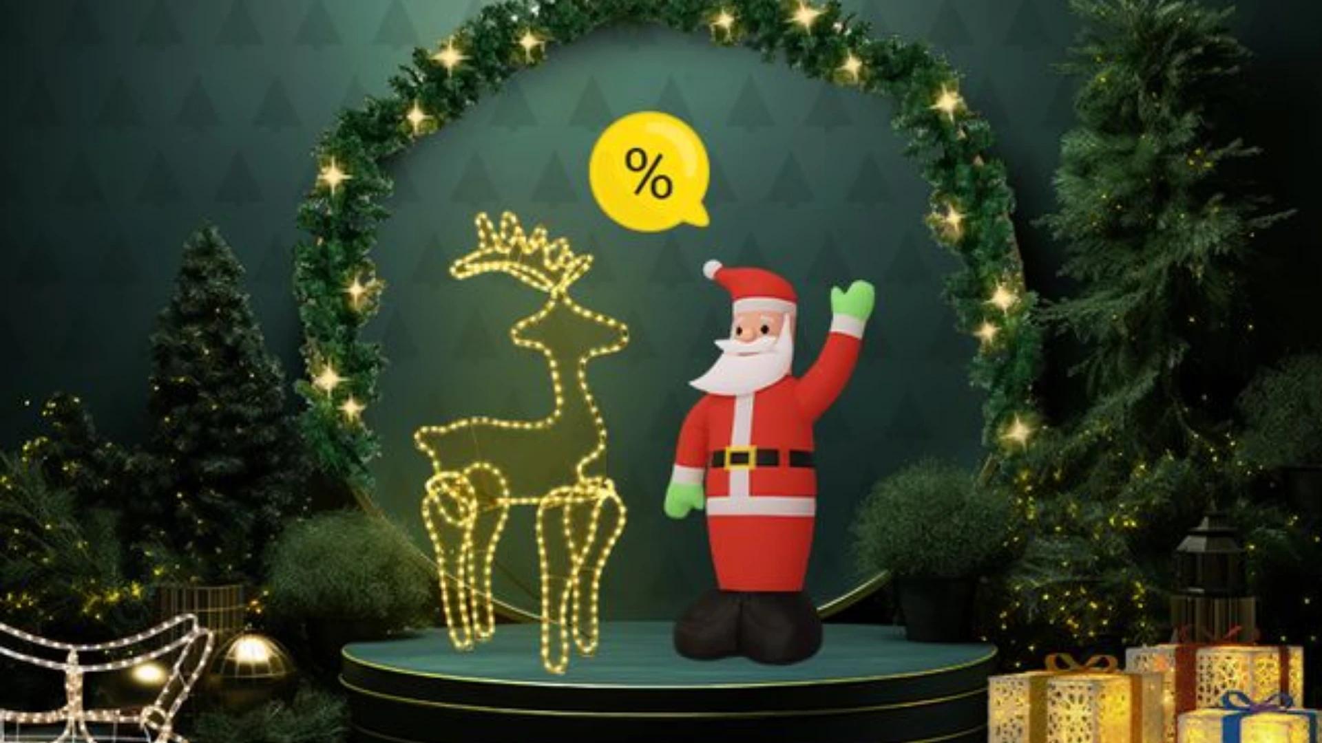 Immagine di Pronti per il Natale? VidaXL offre già i primi sconti sulle decorazioni!