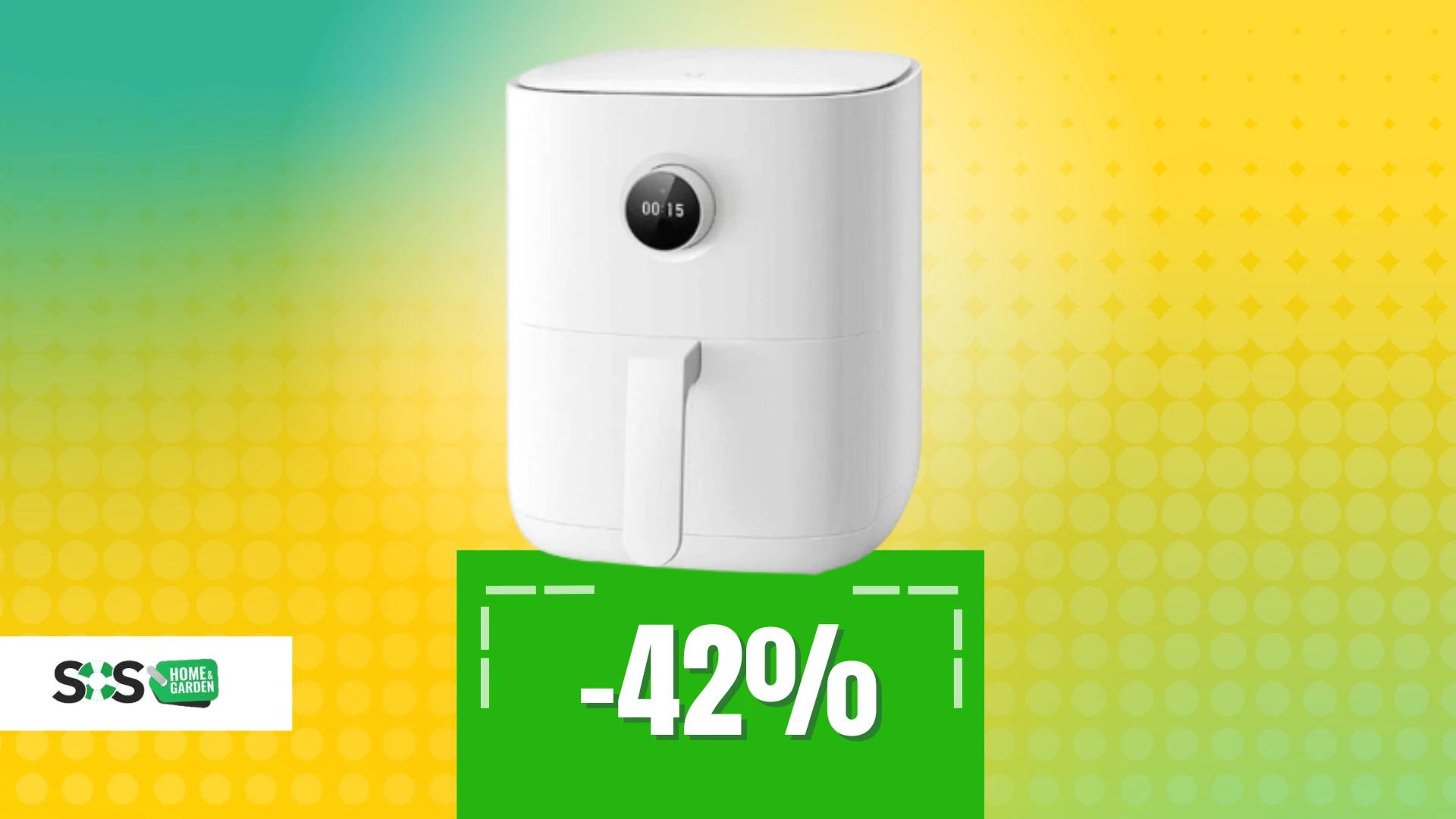 Immagine di Friggitrice ad aria Xiaomi: tecnologia e cucina sana a 70€!