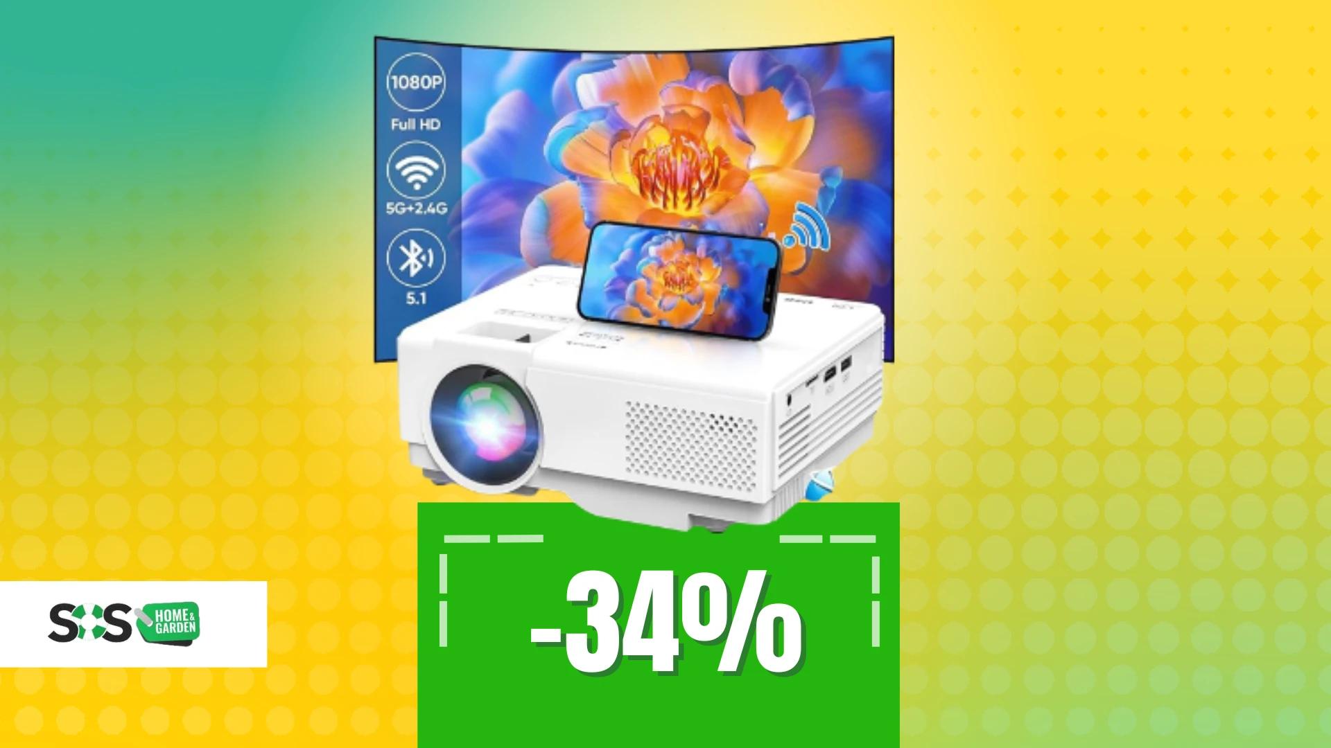 Immagine di Immagini nitide e audio wireless per un'esperienza unica!