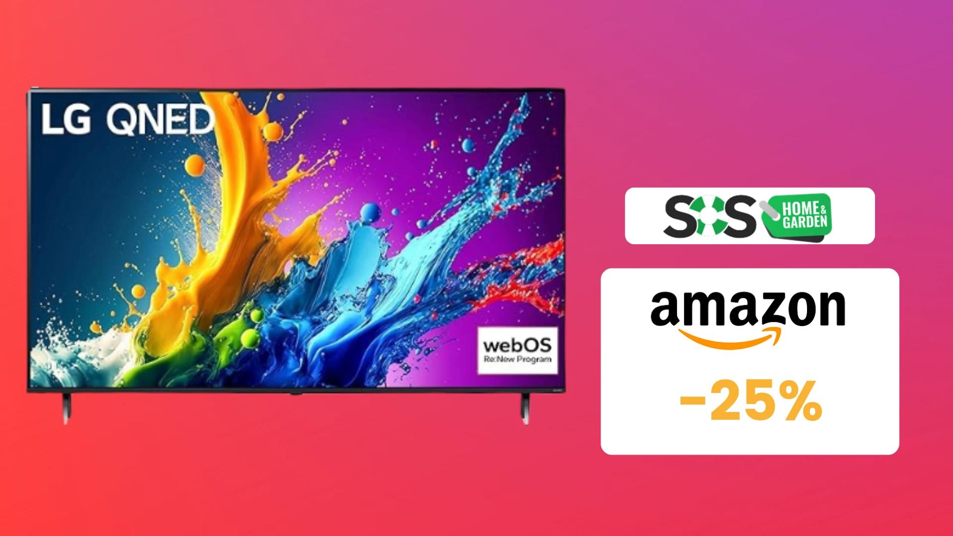 Immagine di Smart TV LG QNED 55'' a 749€ con SCONTO del 25%!