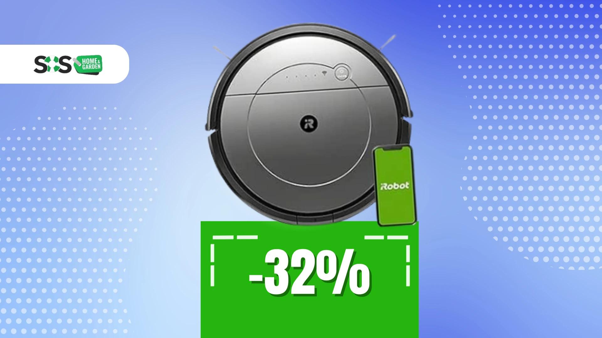 Immagine di Aspira e lava in una passata: è Roomba Combo a 230€!