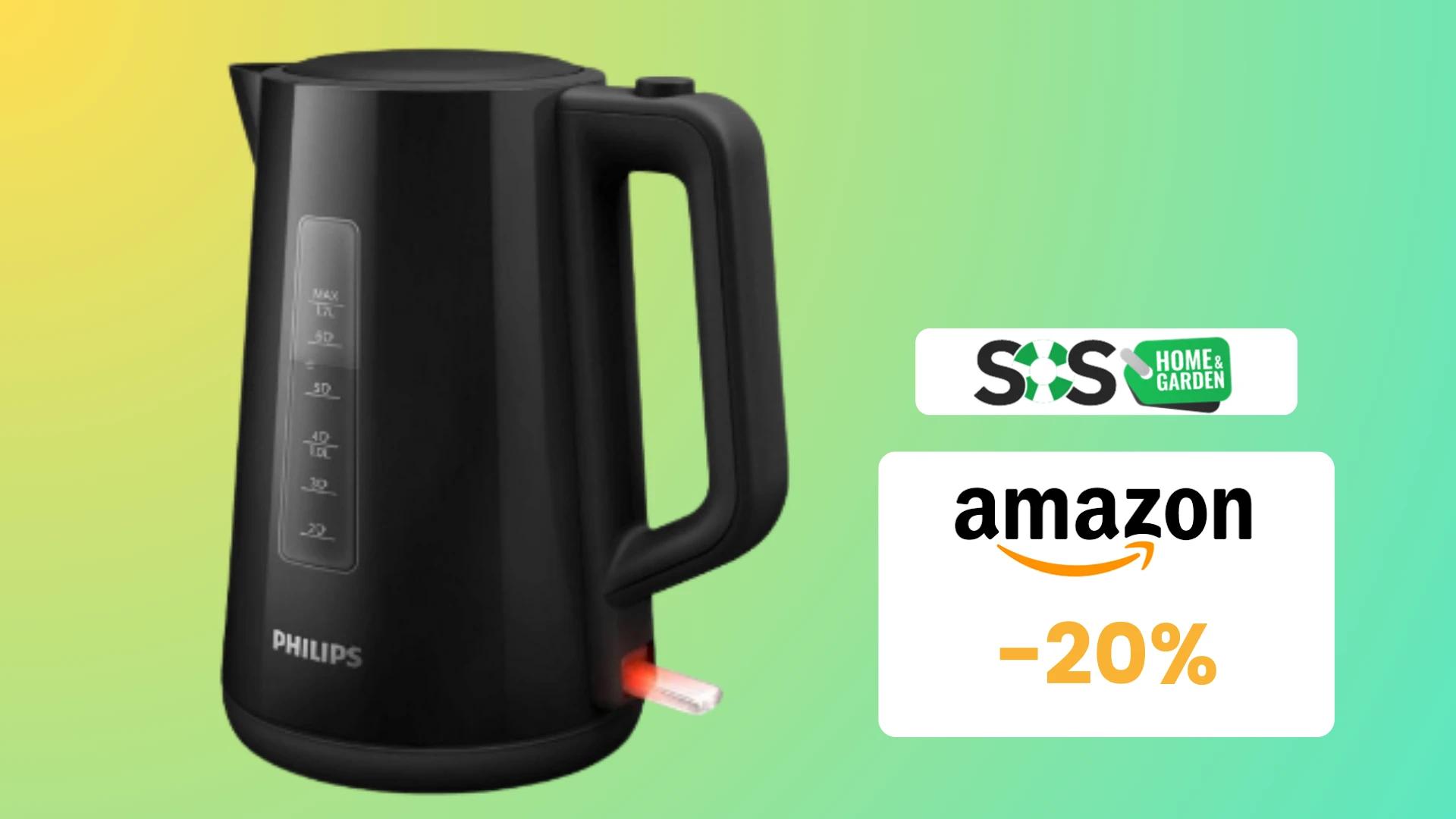 Immagine di Bollitore elettrico Philips con capacità di 1,7 litri a 20€!