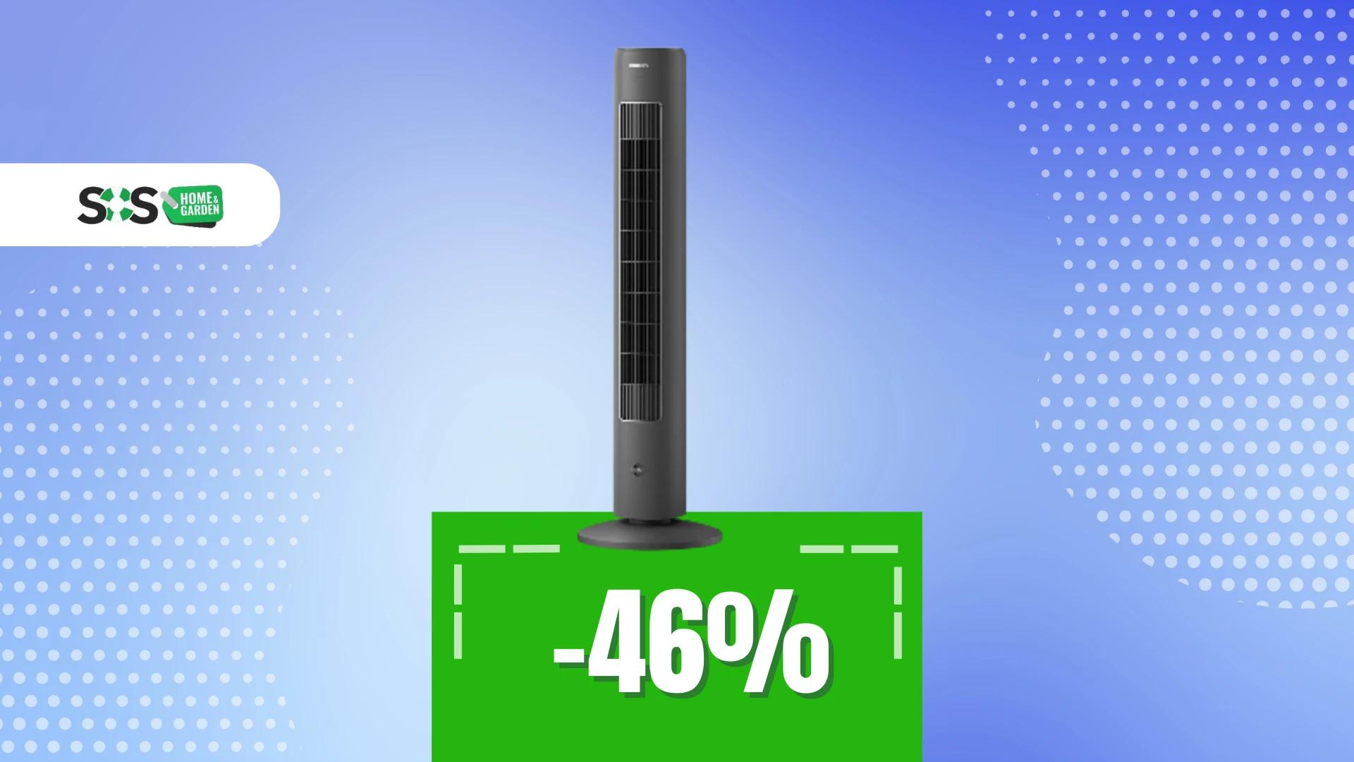 Immagine di Contro l'afa a prezzo leggero: ventilatore Philips a 54€!