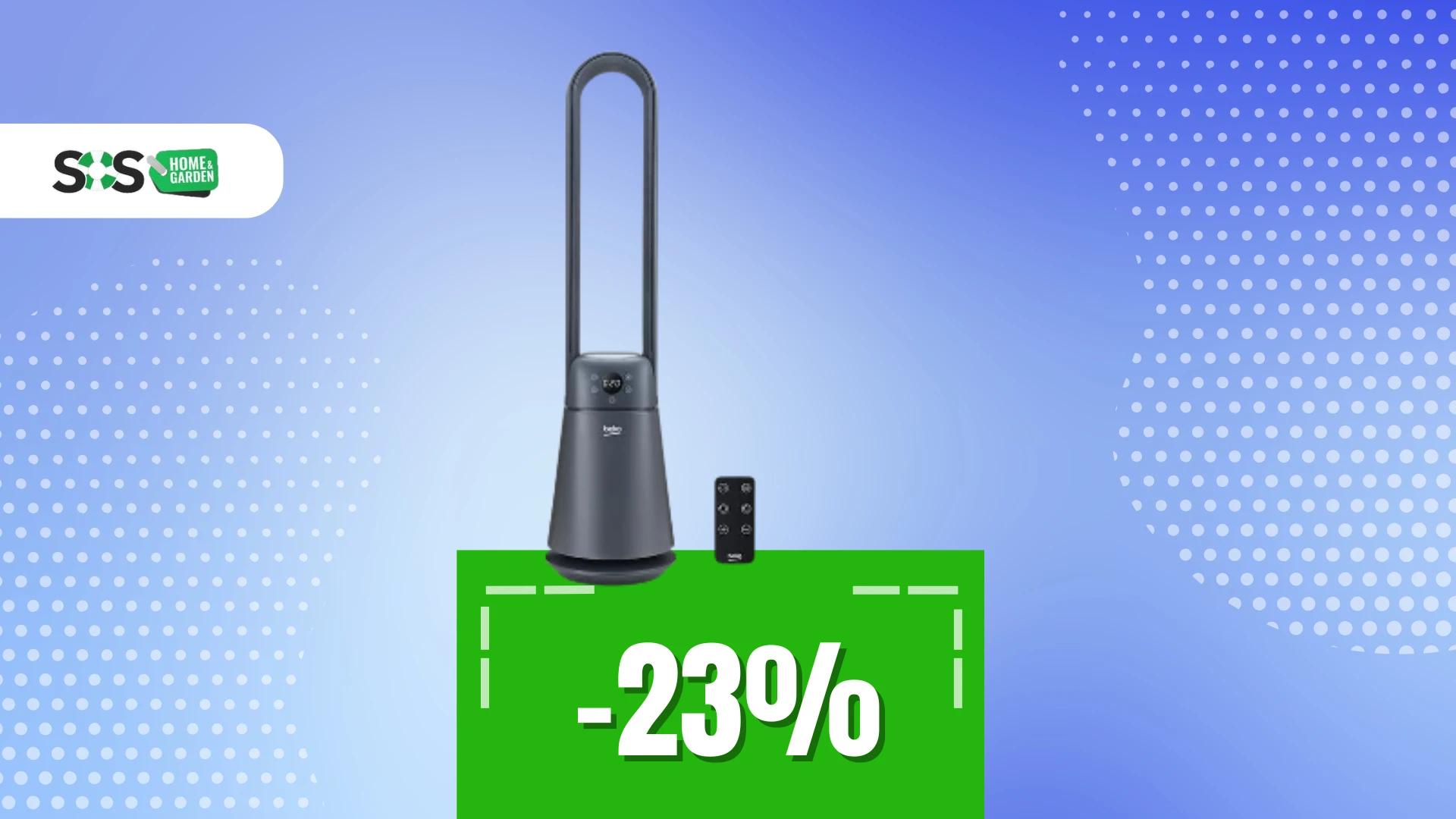 Immagine di 20 livelli di freschezza con il ventilatore Beko a 100€!