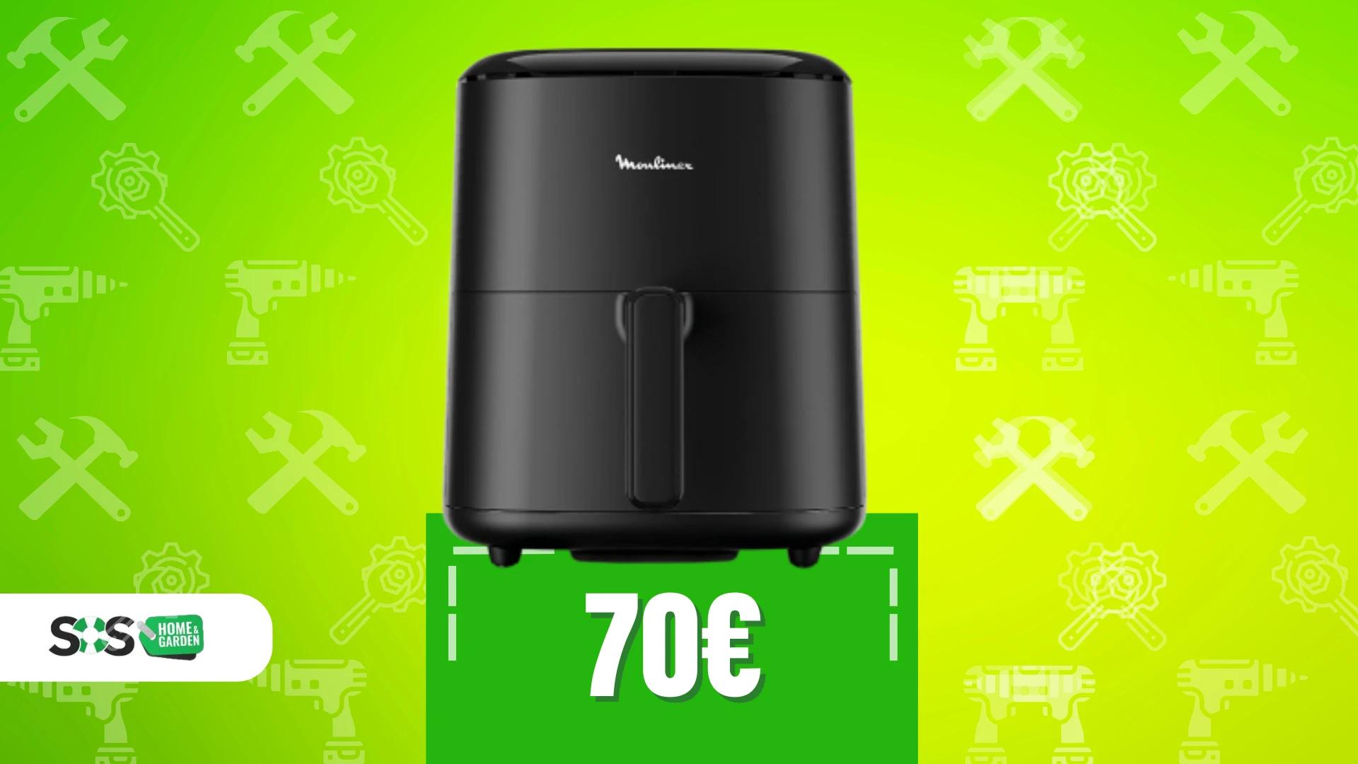 Immagine di Fritto perfetto e vita leggera: Moulinex fa miracoli a 70€!