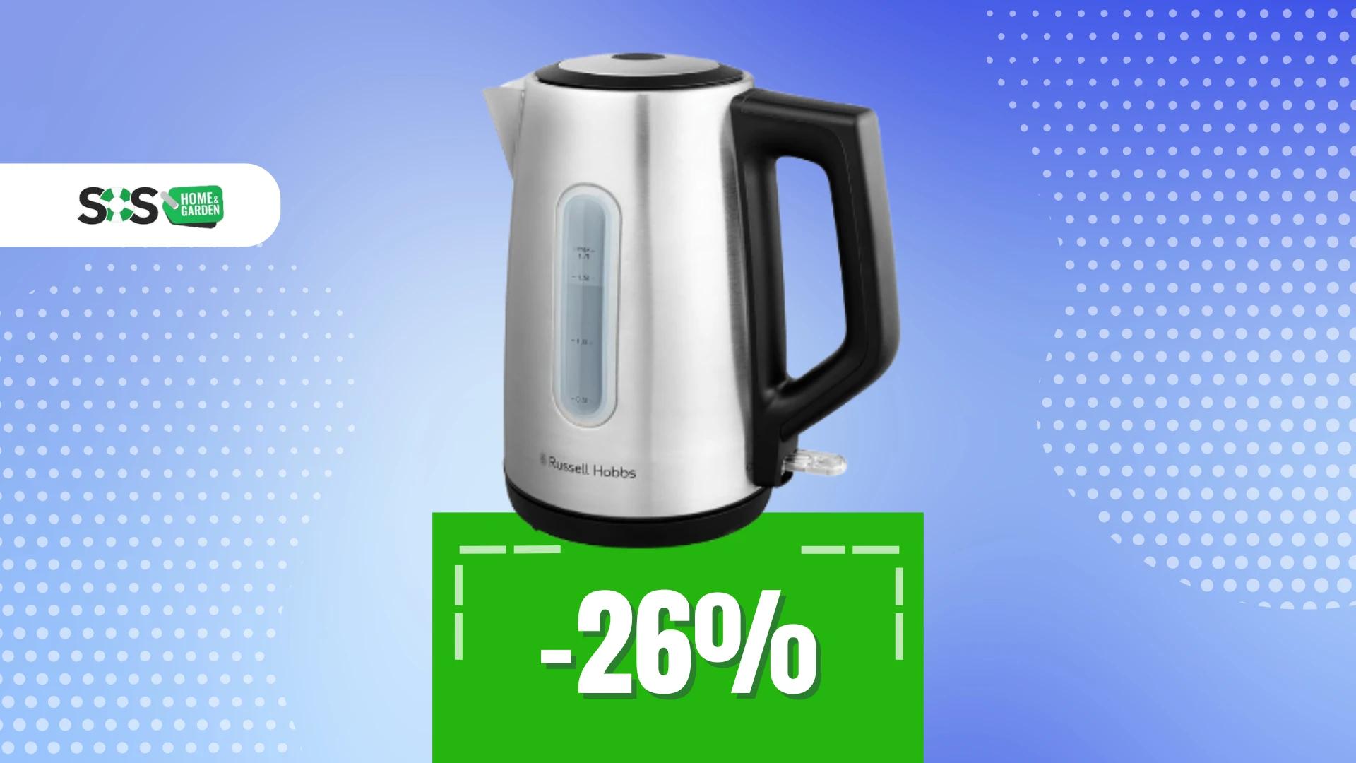 Immagine di Offerta a tempo: bollitore elettrico Russell Hobbs a 25€!