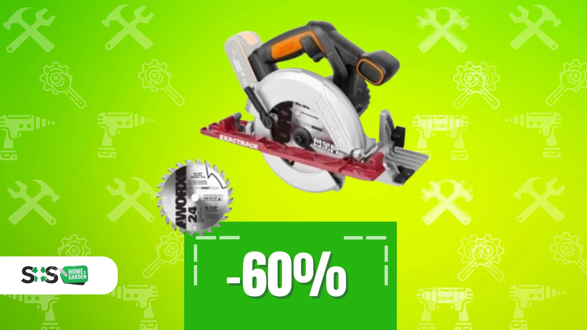 Immagine di Potente sega circolare a METÀ PREZZO: oggi soltanto 98€!