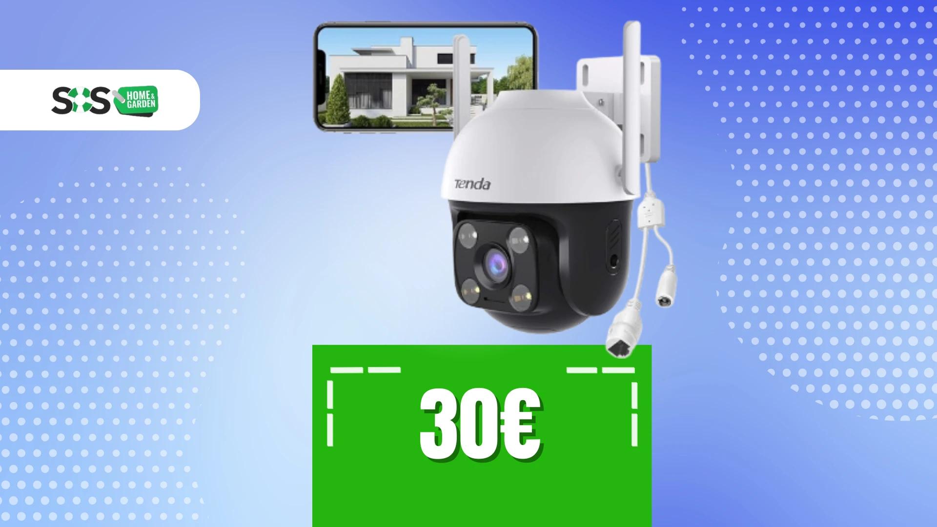 Immagine di Videocamera di sorveglianza da esterno oggi a soli 30€!