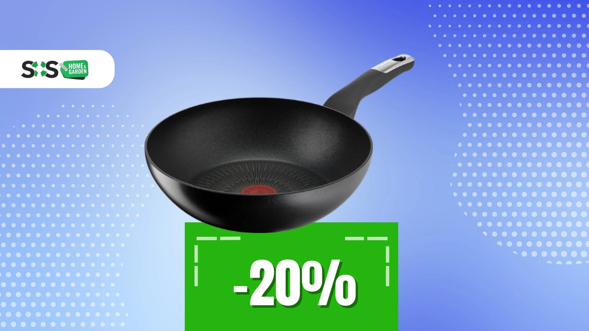 Immagine di Cucina come uno chef con il wok Lagostina a soli 40€!