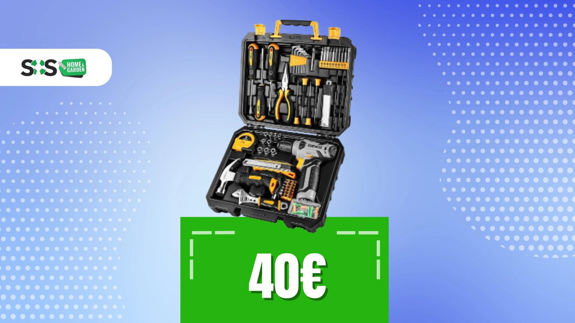 Immagine di Cassetta con 126 attrezzi al MINIMO STORICO di 40€!