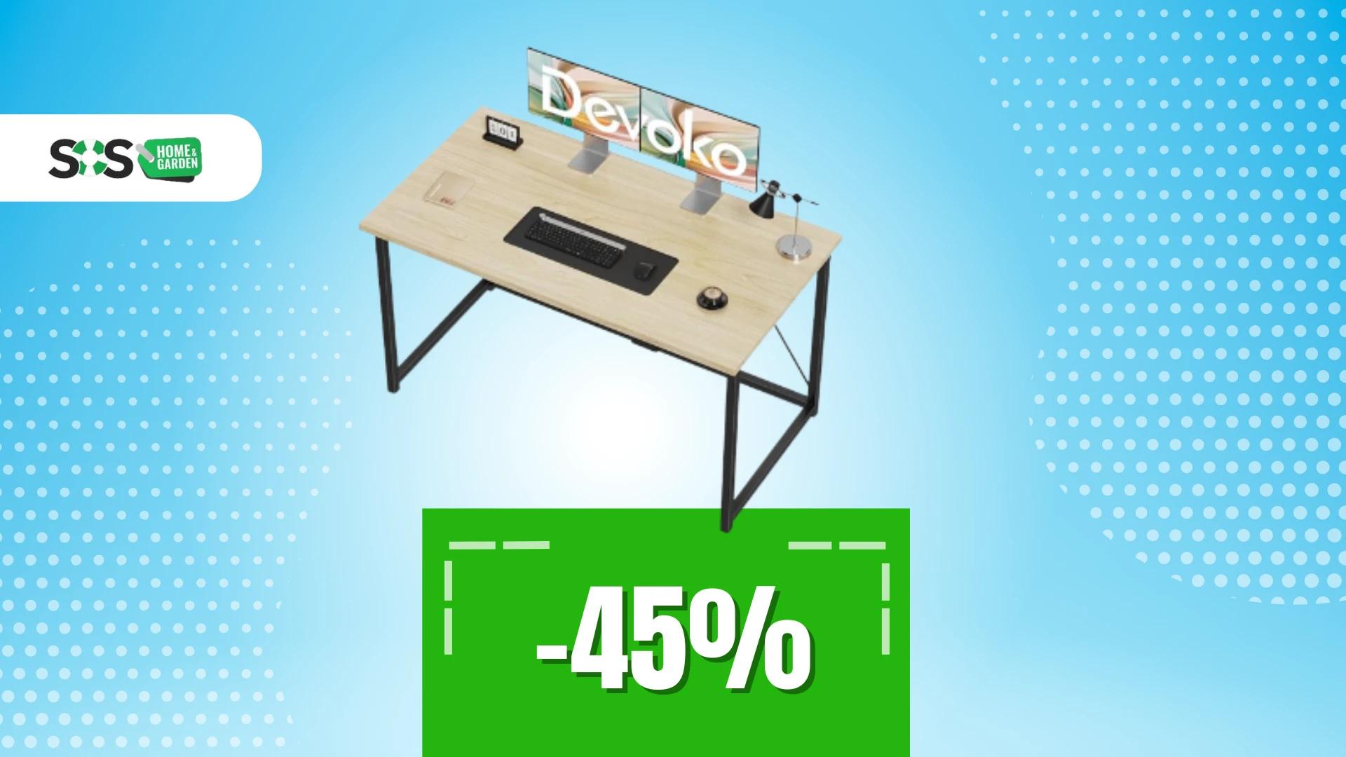 Immagine di La scrivania salvaspazio che arreda con stile a soli 41€!