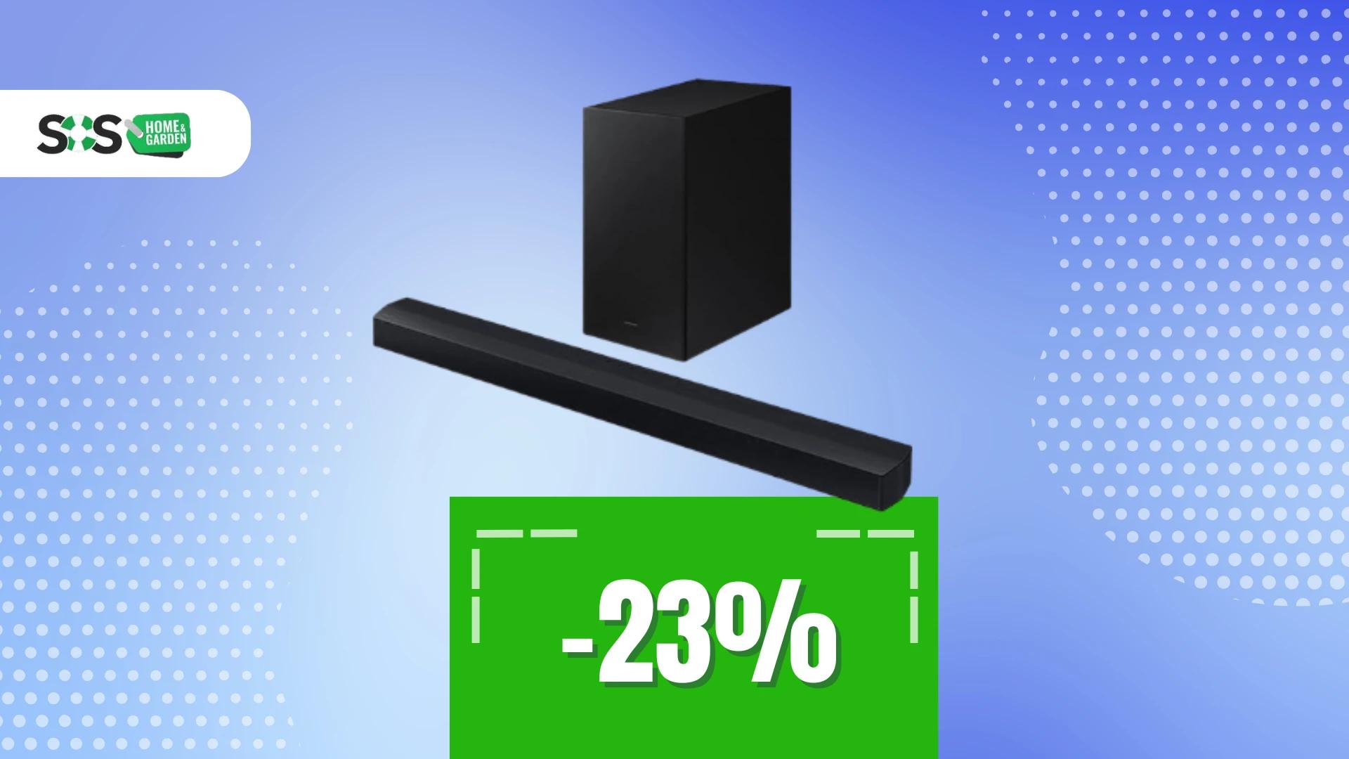 Immagine di La soundbar Samsung che fa dire grazie al tuo televisore!
