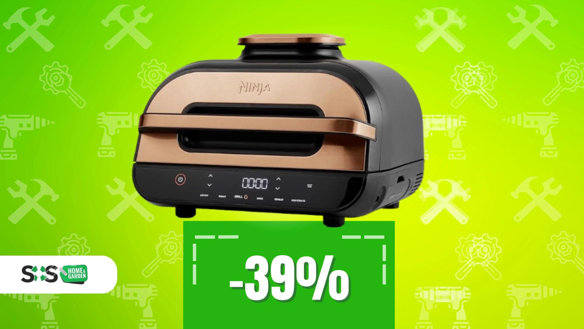 Immagine di Ninja Foodi Max a 180€: è griglia e friggitrice ad aria!