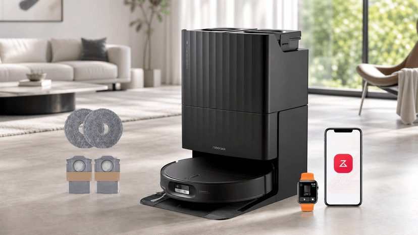 Immagine di Roborock Qrevo Edge S5A cala di 300€: occasione sul robot che aspira e lava