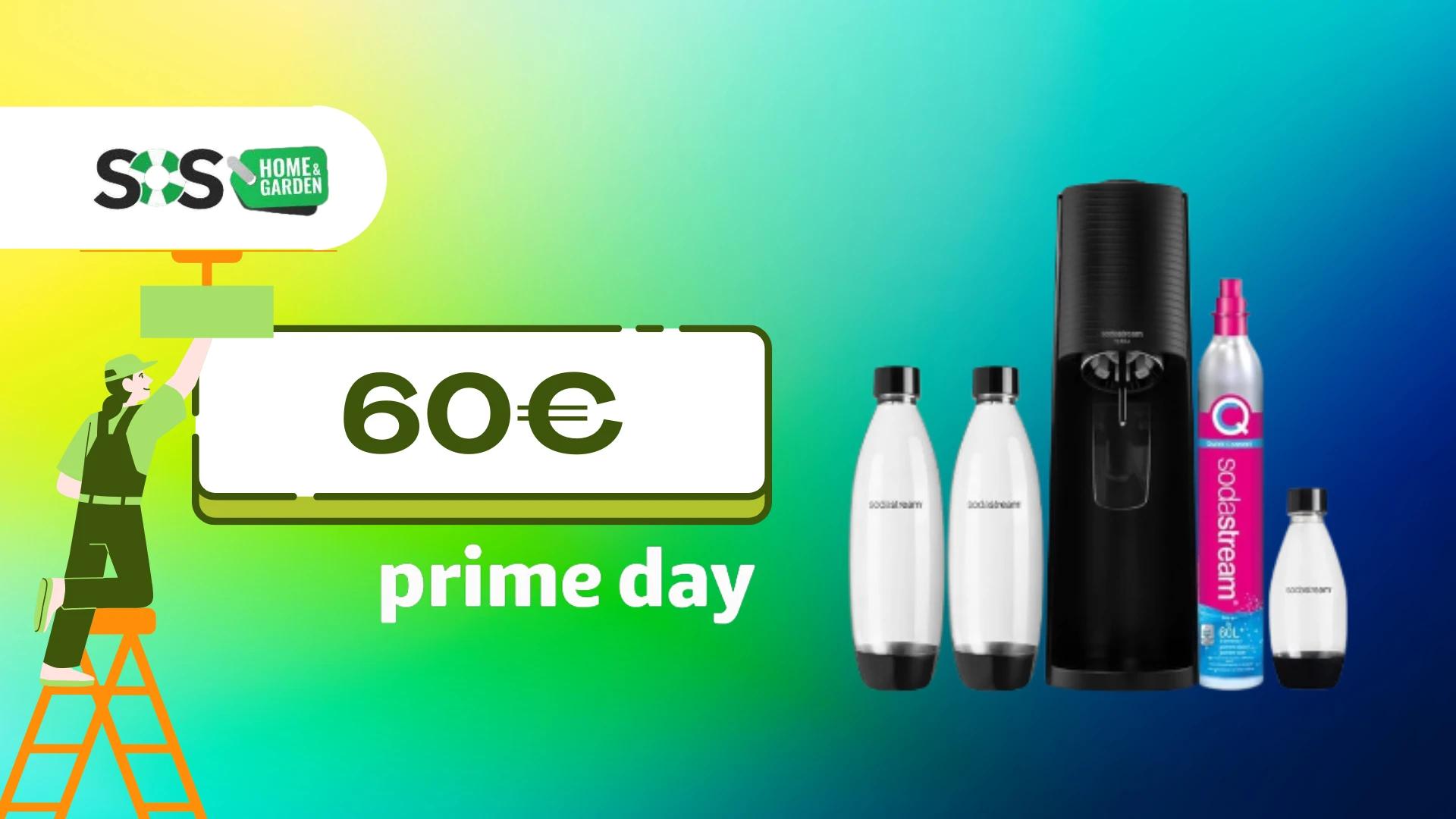 Immagine di Scorta di acqua frizzante con il set SodaStream a soli 60€!