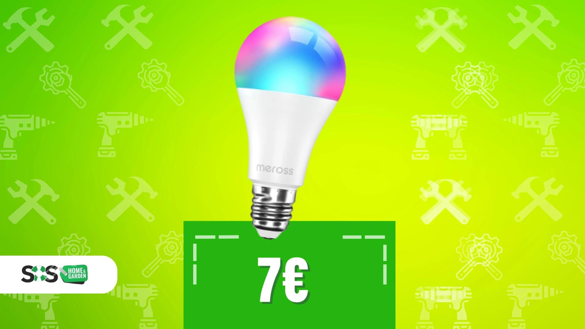 Immagine di Smart, colorata e super economica: lampadina LED a 7€!