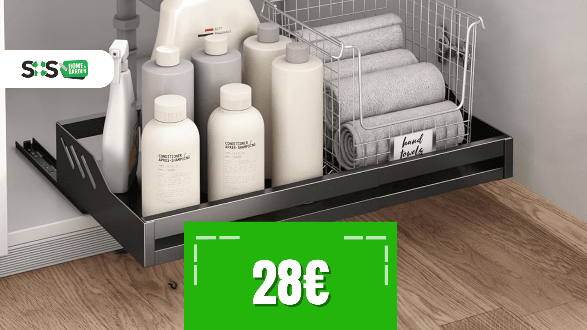 Immagine di Risparmio e ordine in cucina con questo organizer a 28€!