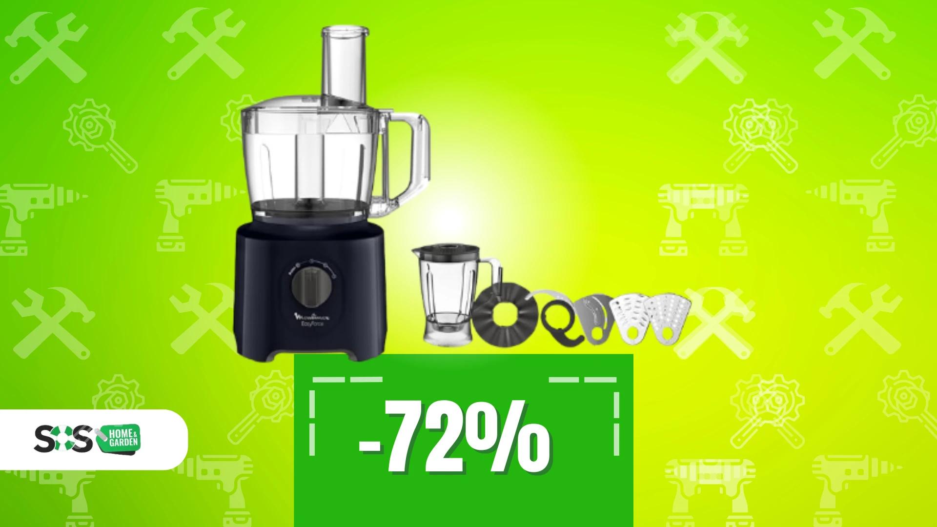 Immagine di Robot da cucina Moulinex a soli 80€: vendutissimo su Amazon!