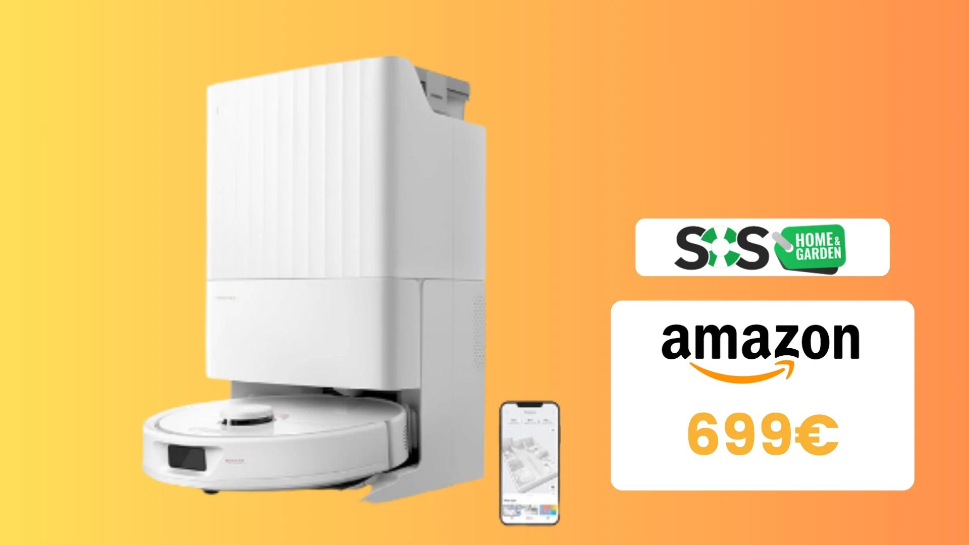 Immagine di Robot aspirapolvere Roborock Qrevo Pro con sconto di 300€!